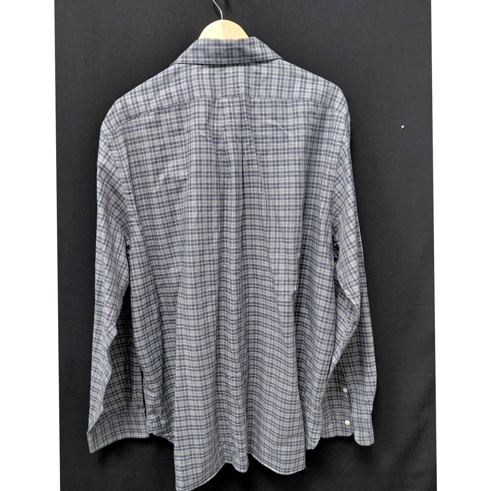 Ralph Lauren Ralph Lauren Plaid Button-Up Shirt Blue Long Sleeve Men 2XL Regular Fit Casual Business Size US XXL / EU 58 / 5 - 2 Thumbnail