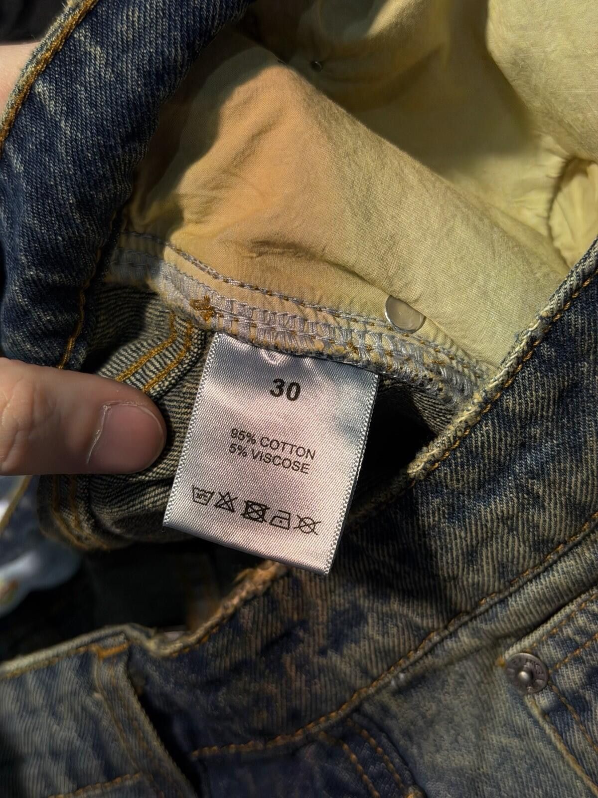 Vale Valley Blue Denim Stone Crystal Shorts Size 30 (Brand New) Size US 30 / EU 46 - 9 Thumbnail