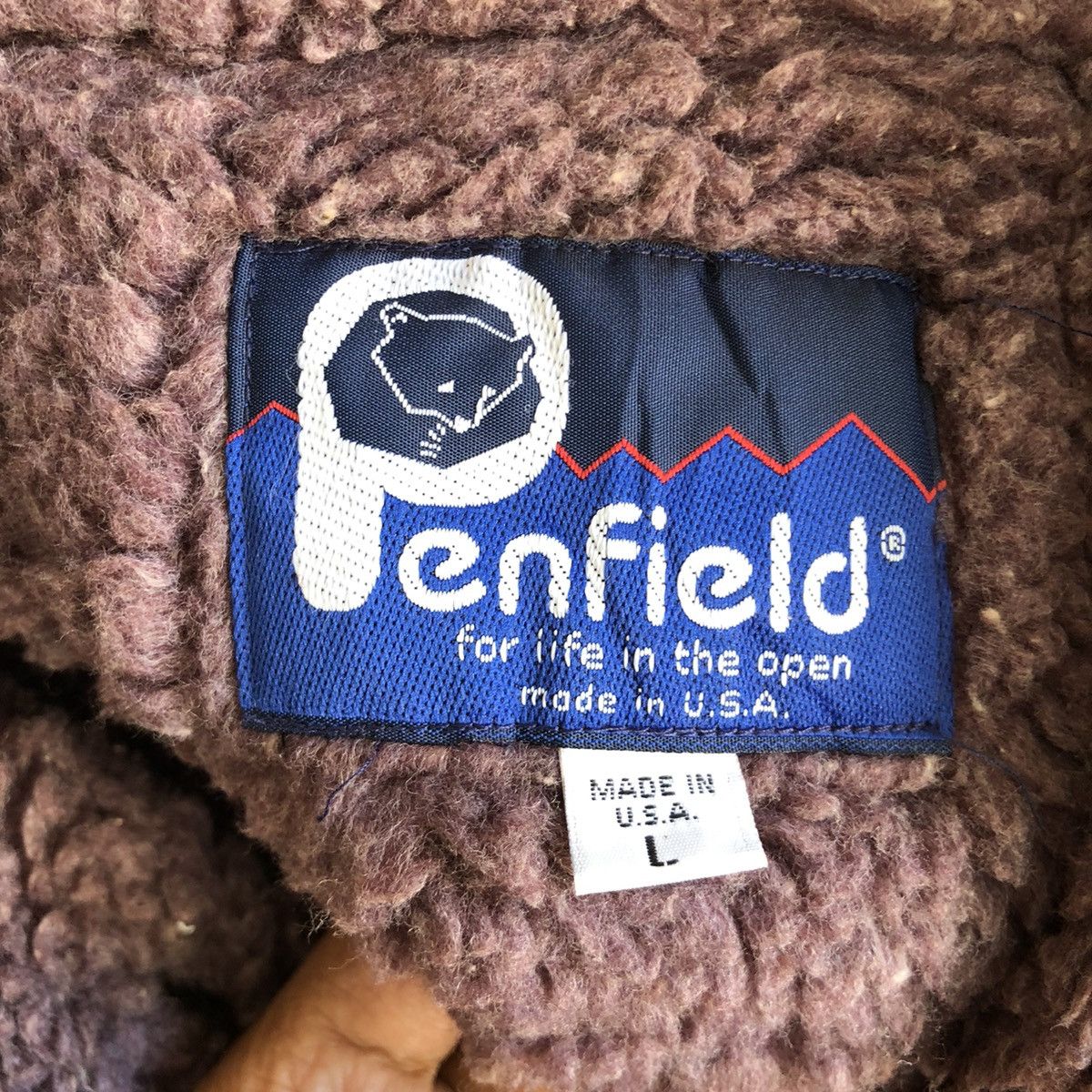 Penfield × Vintage vintage PENFIELD BORG FABRIC sweater Size US L / EU 52-54 / 3 - 10 Thumbnail