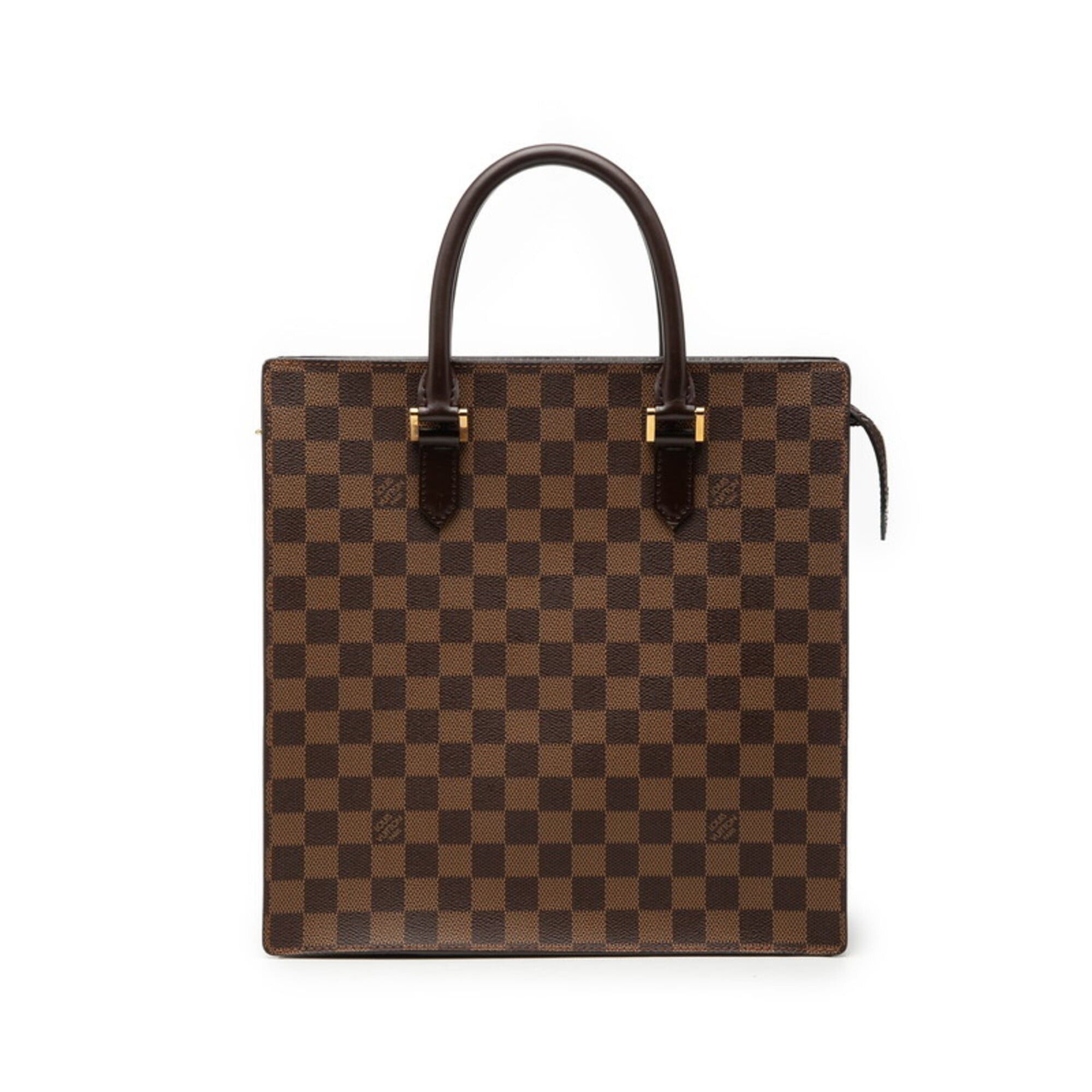 Louis Vuitton Louis Vuitton Damier Venice PM Tote Bag Handbag N51145 Brown Leather Women's LOUIS VUITTON Size ONE SIZE - 1 Thumbnail
