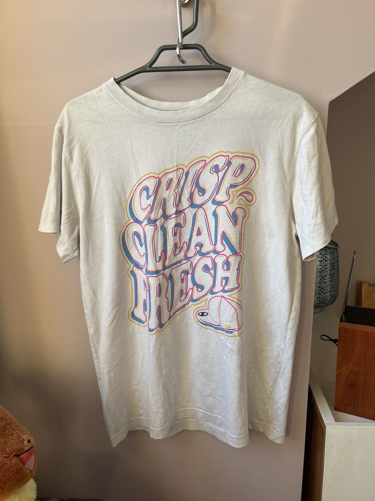 image of New Era Tee in White, Men's (Size Medium)