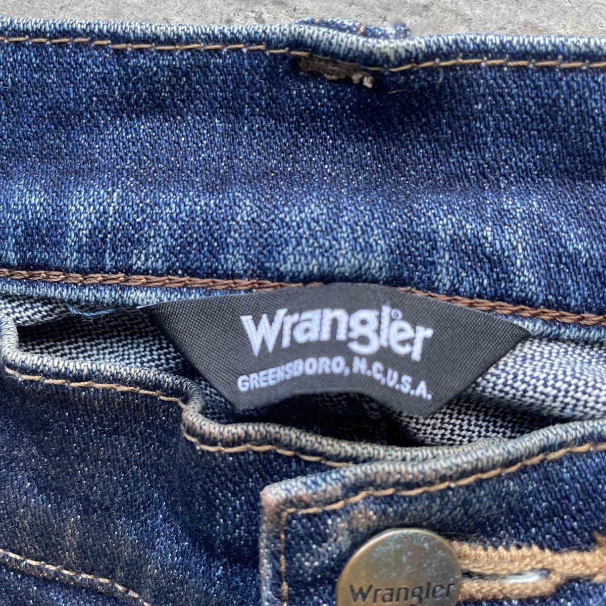 Vintage Vintage Wrangler Faded Distressed Denim Jeans Pants W30 Size US 30 / EU 46 - 7 Thumbnail
