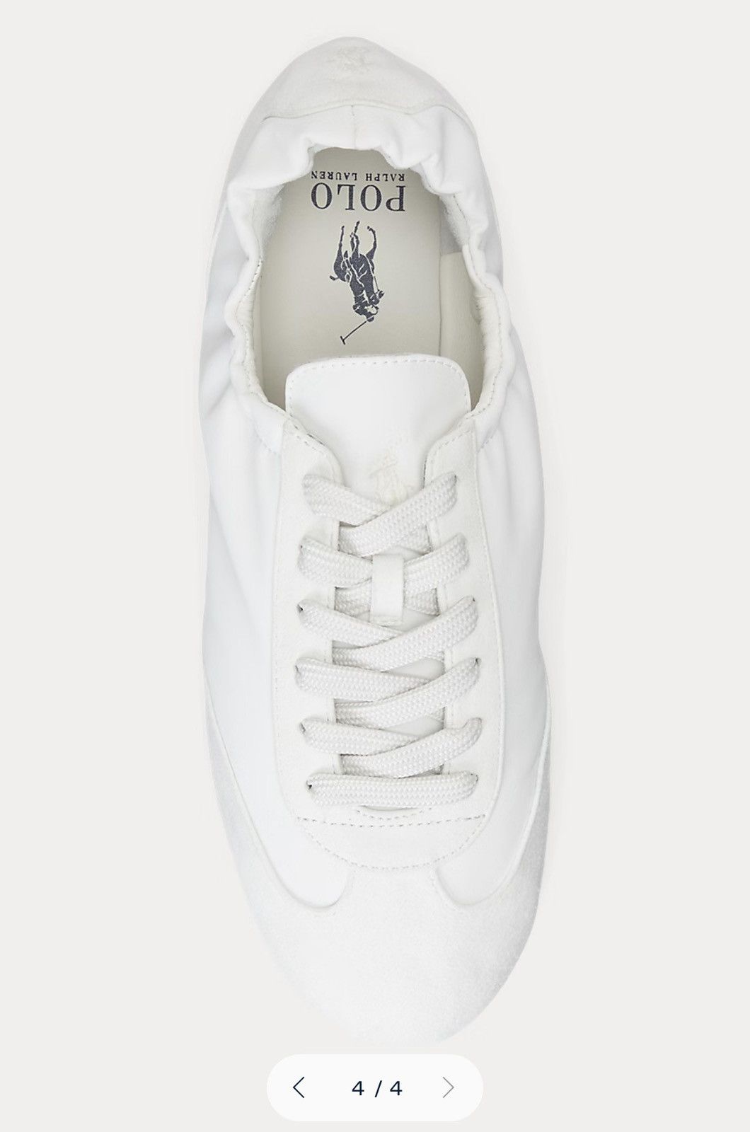 Polo Ralph Lauren Polo Ralph Lauren The Suede Pony Ballerina Sneaker Size US 7 / IT 37 - 1 Thumbnail