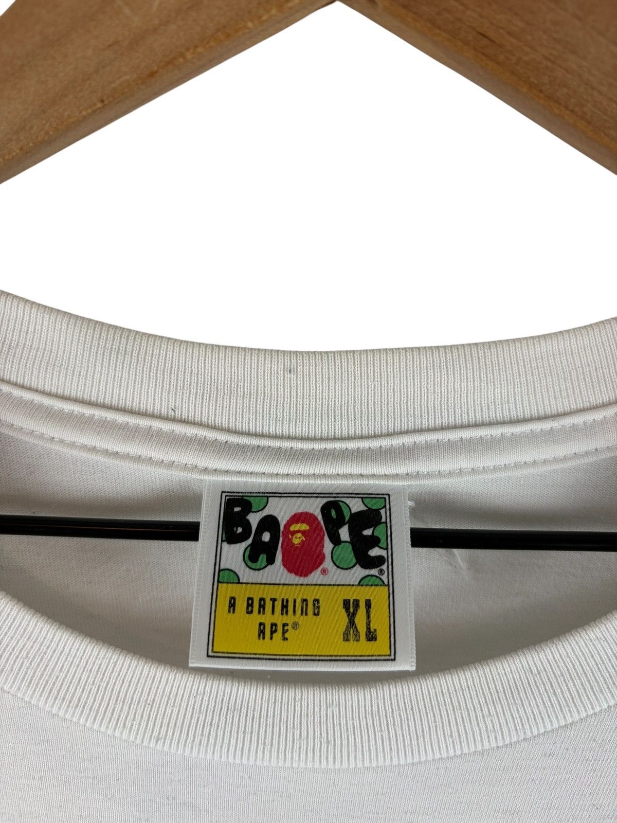 Bape Bape Logo Print Tee Size US XL / EU 56 / 4 - 5 Thumbnail