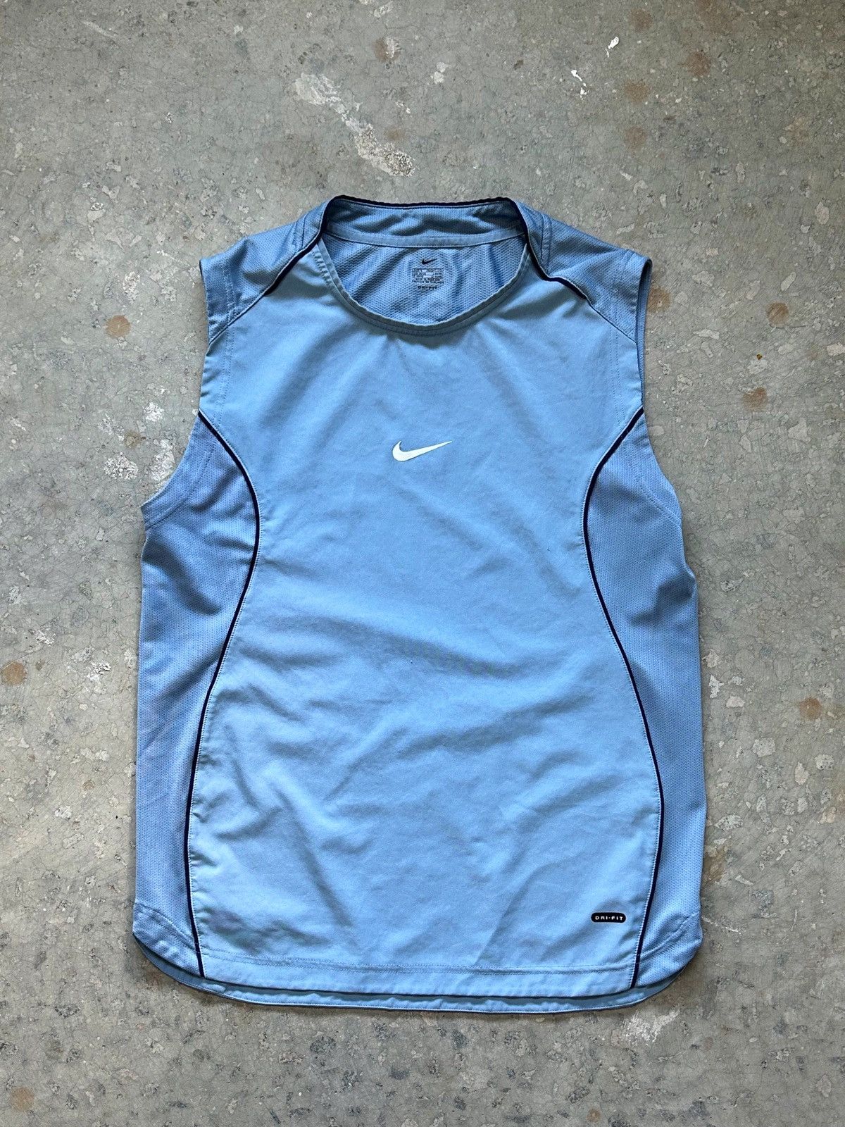 トップス 00s NIKE total90 no sleeve shirts y2k Nike × Vintage Vintage 00s' Nike Total 90 Jersey Tanktop