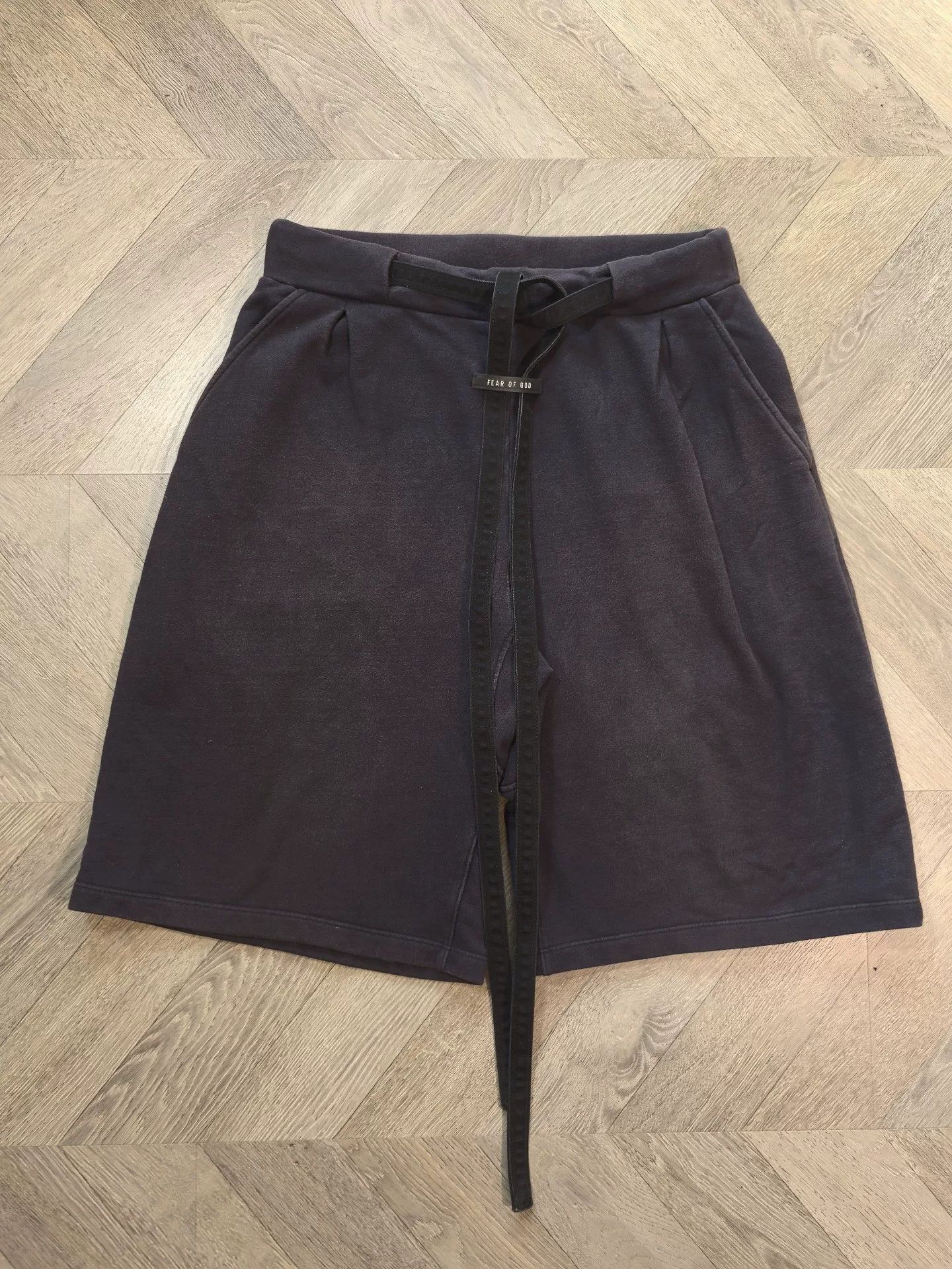Fear of God fear of god distressed shorts with belt Size US 37 - 1 Thumbnail