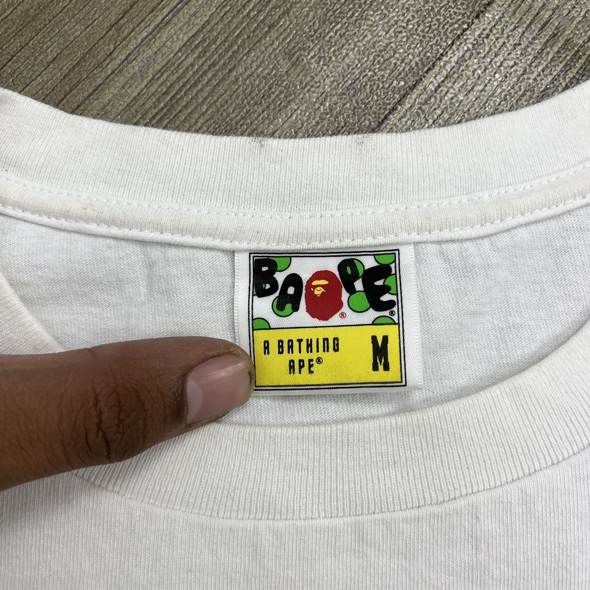 Bape Color Camo Kanji Logo Tee Size US M / EU 48-50 / 2 - 7 Thumbnail