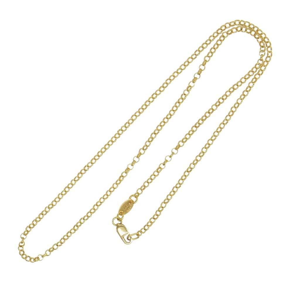 image of Chrome Hearts Gold Roll Chain Necklace - 16 Inch, Men's
