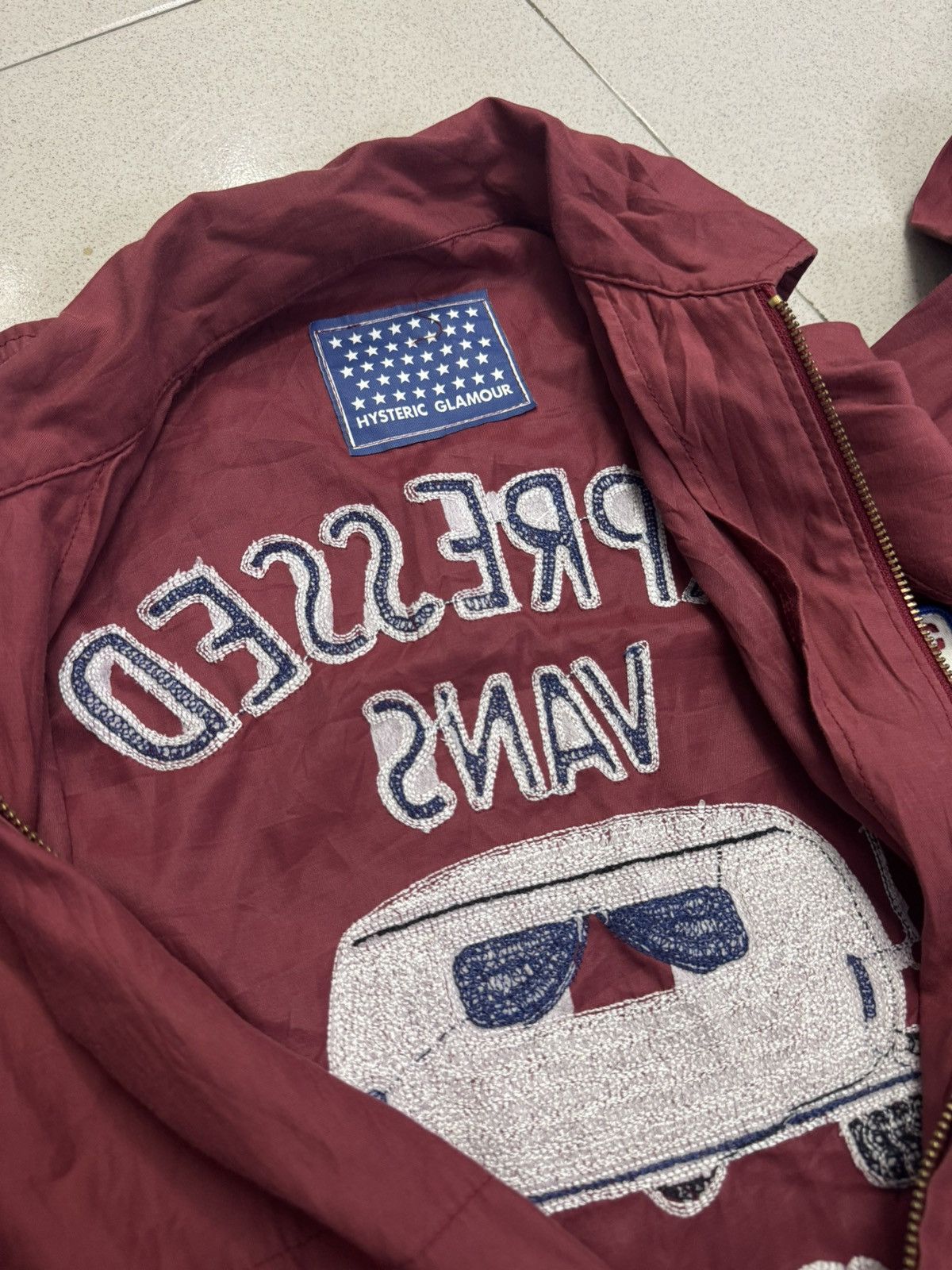Hysteric Glamour HYSTERIC GLAMOUR EXPRESSED VANS ZIPPER JACKET Size US S / EU 44-46 / 1 - 5 Thumbnail