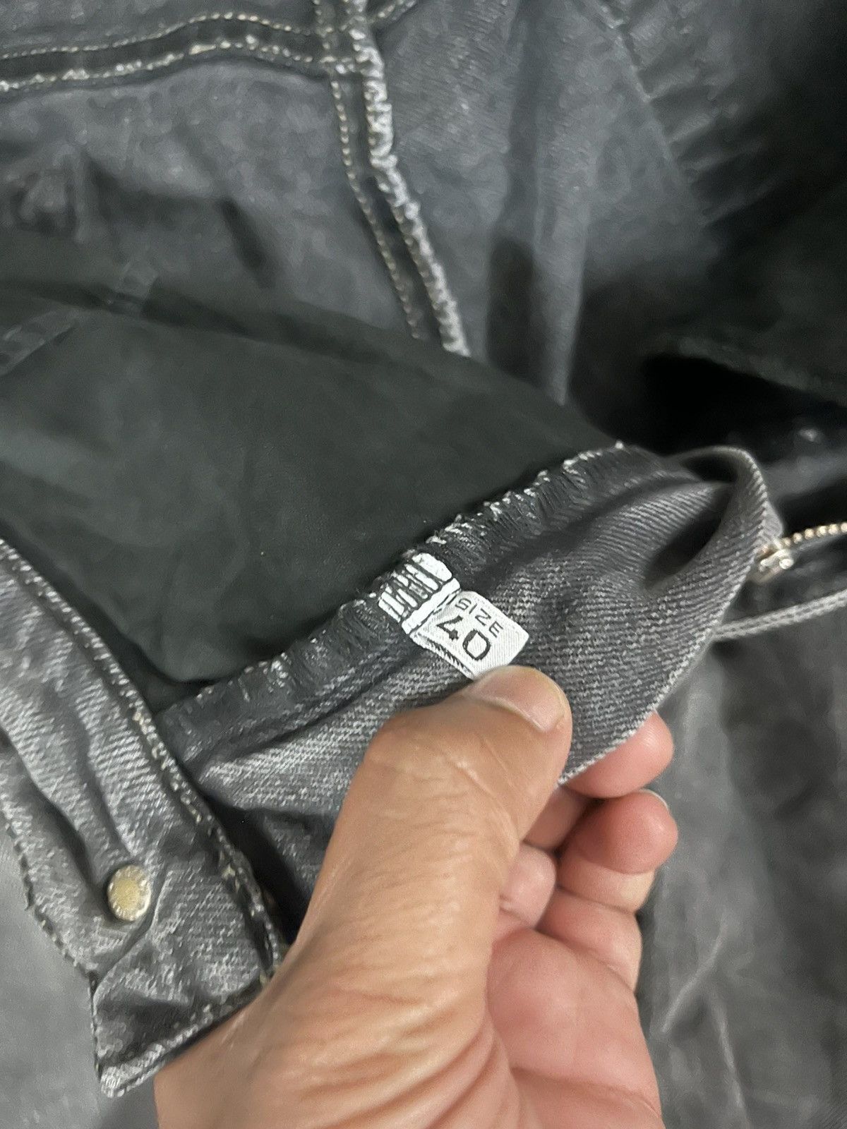Armani × Giorgio Armani × Jean Armani Jeans grey Size US 38 / EU 54 - 12 Thumbnail