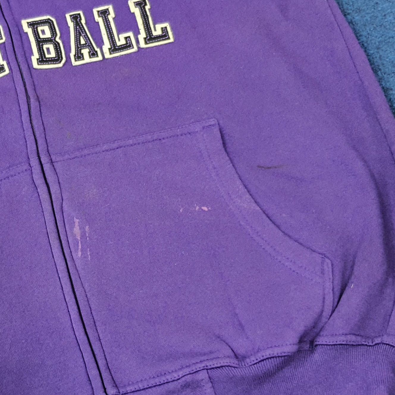 NFL Vintage NFL Ravens Football Team Zipper Hoodie C260N26 Size US M / EU 48-50 / 2 - 10 Thumbnail