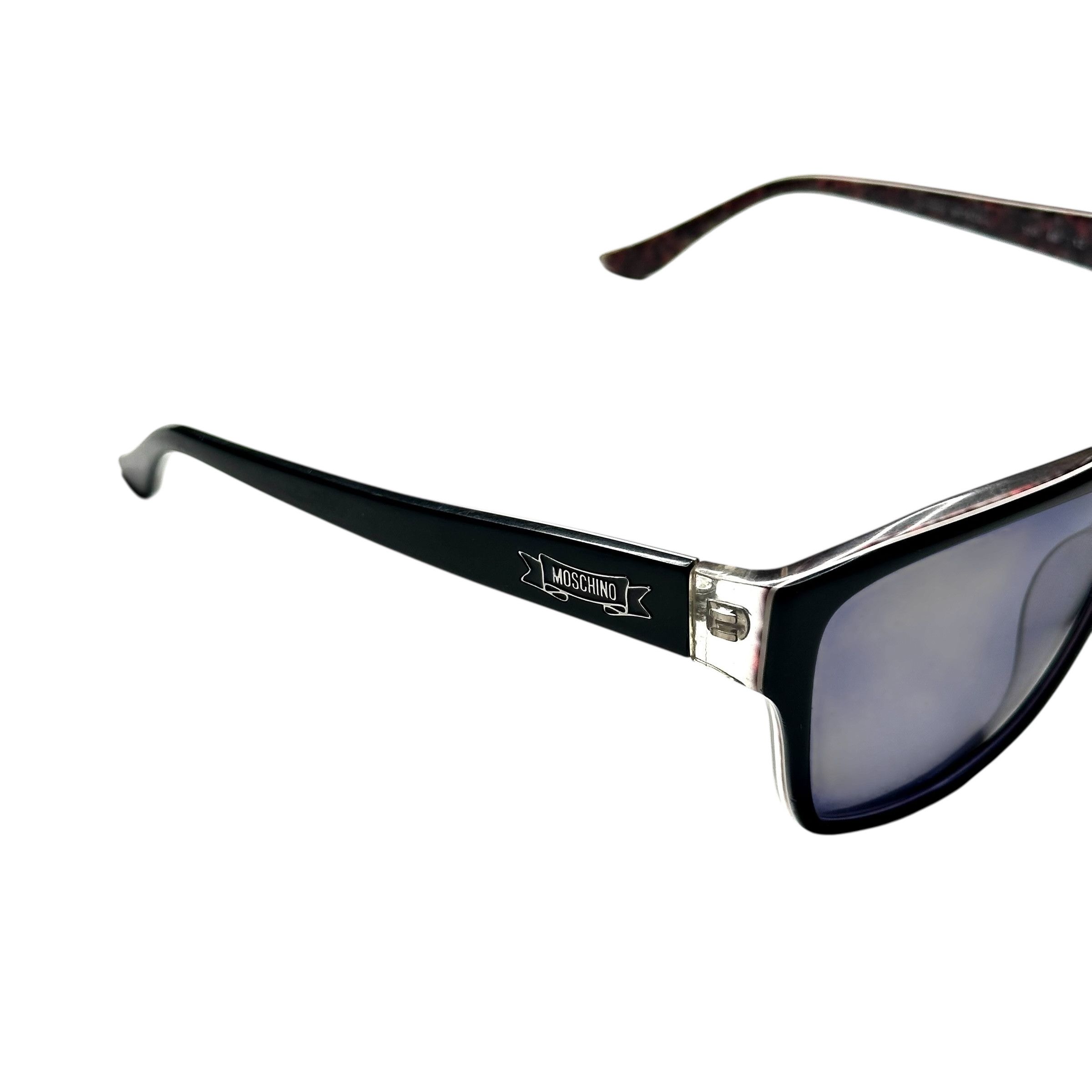 Moschino Moschino Squared Wayfarer Big Classic Sunglasses Size ONE SIZE - 5 Thumbnail