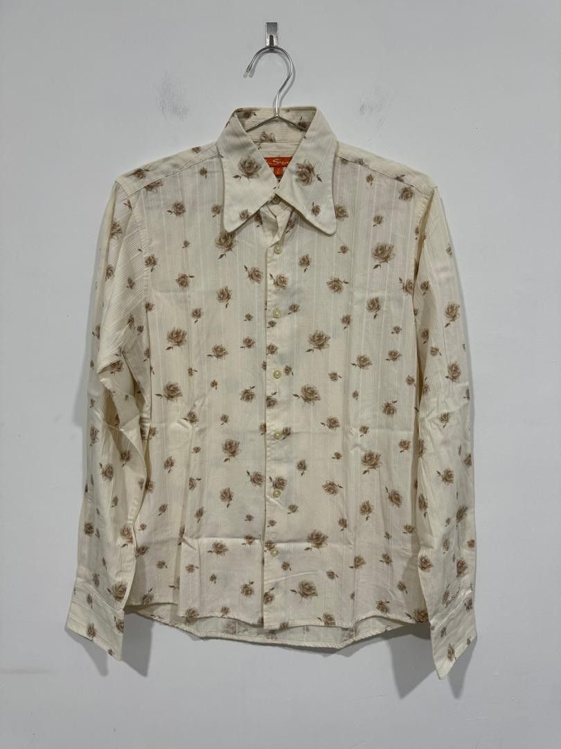 Ben Sherman Ben Sherman Floral Motif Shirt Size US M / EU 48-50 / 2 - 1 Thumbnail