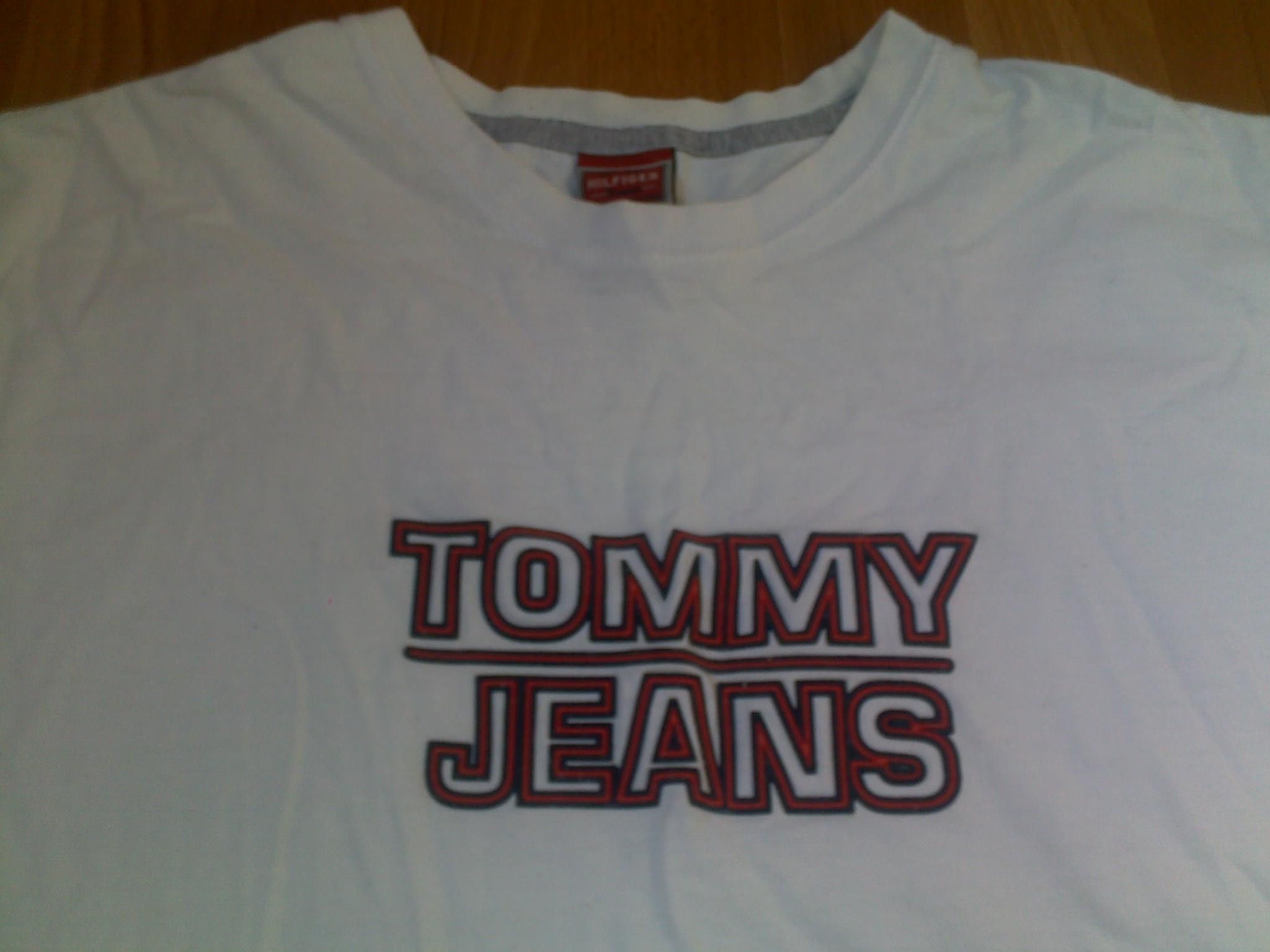 Tommy Hilfiger Tommy Hilfiger t-shirt, vintage white Tommy shirt 90s L Size US L / EU 52-54 / 3 - 2 Thumbnail