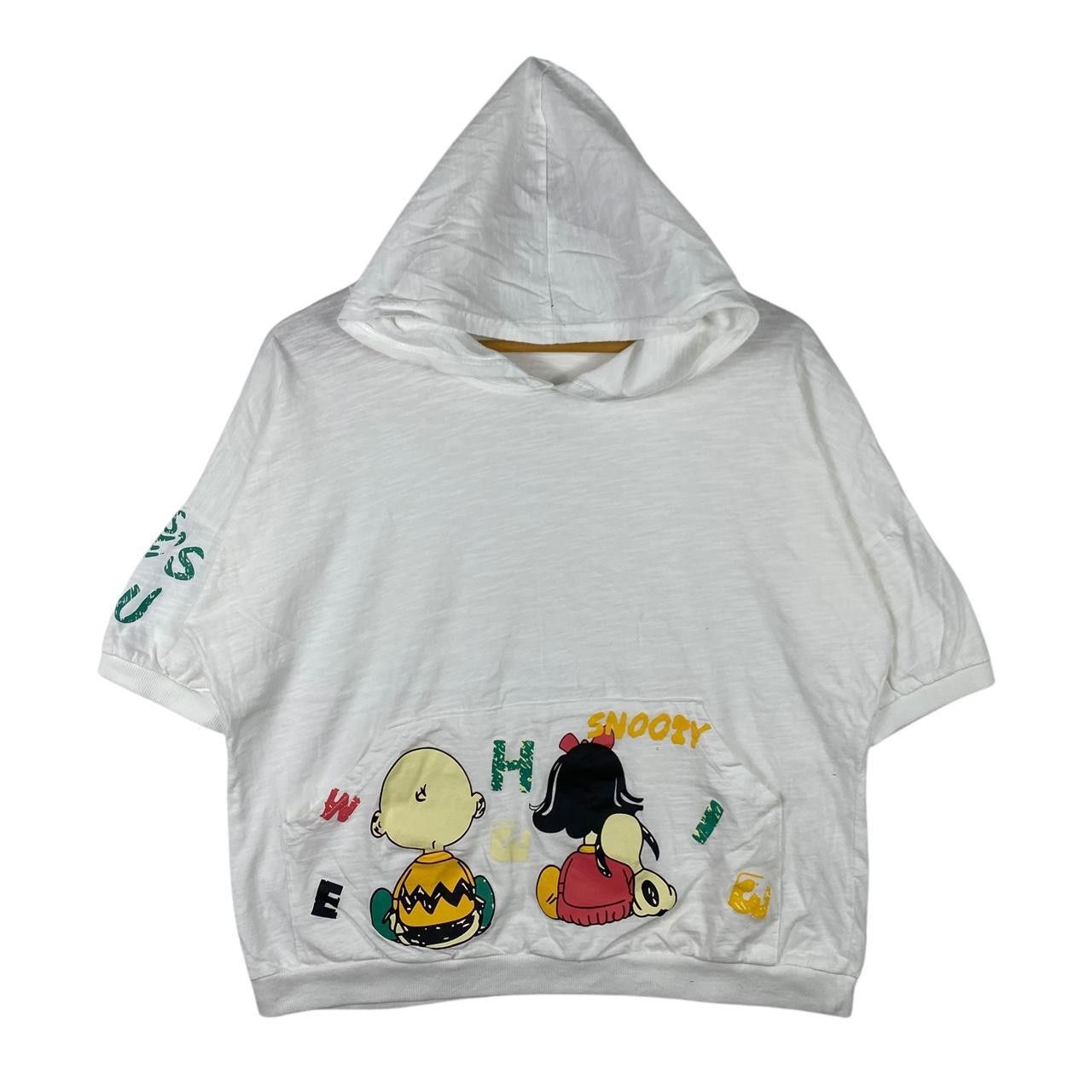 Peanuts PEANUTS SNOOPY LUCY For You Comic Cropped Top Hoodie Size L / US 10 / IT 46 - 1 Thumbnail