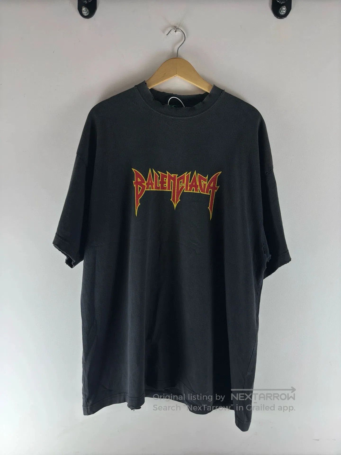 Balenciaga Balenciaga SS22 Logo Print Short Sleeve T-Shirt. Size US XXL / EU 58 / 5 - 1 Thumbnail