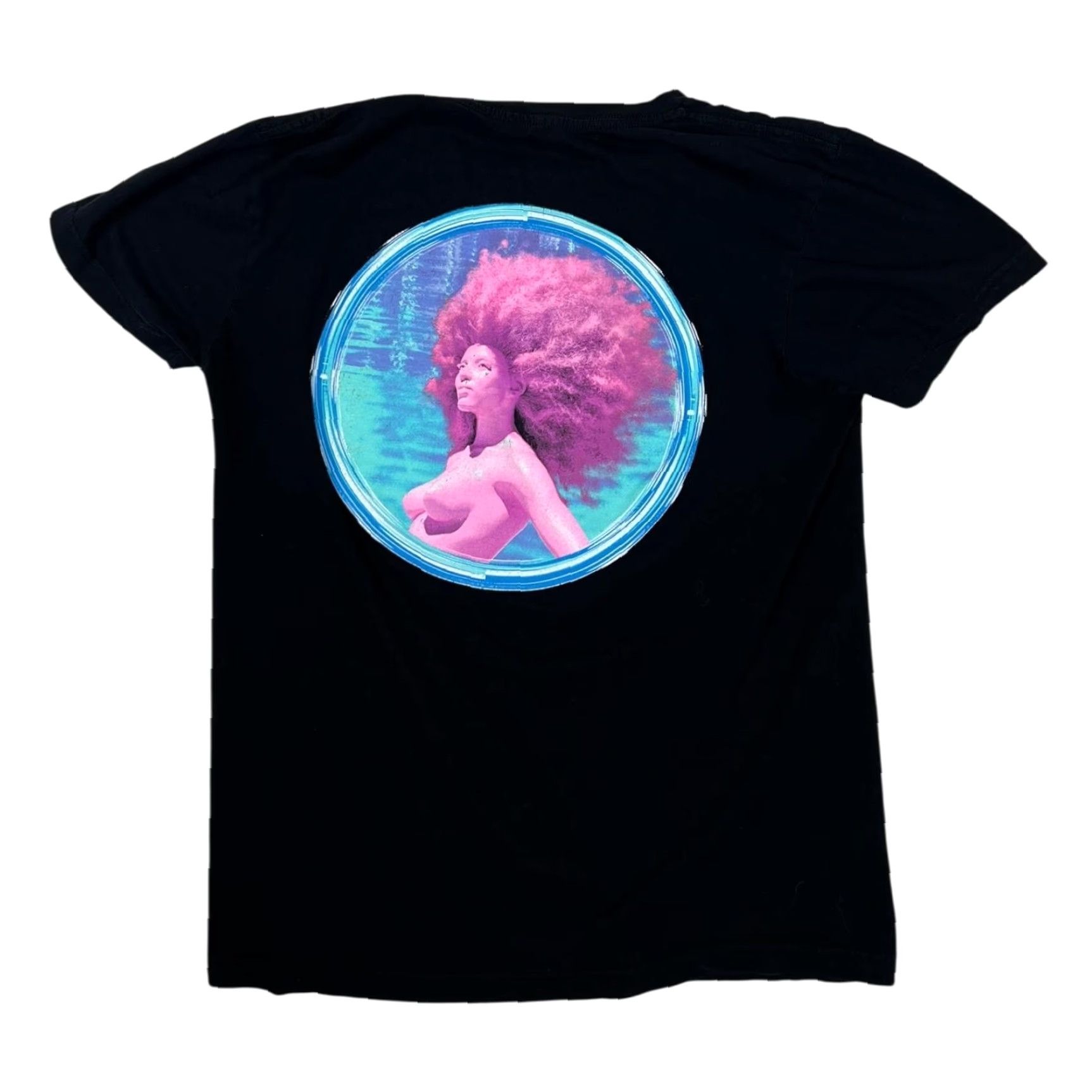 Vintage Doja Cat T-Shirt Women's Medium Black Portrait Graphic Album Art Music Tee Size M / US 6-8 / IT 42-44 - 3 Thumbnail