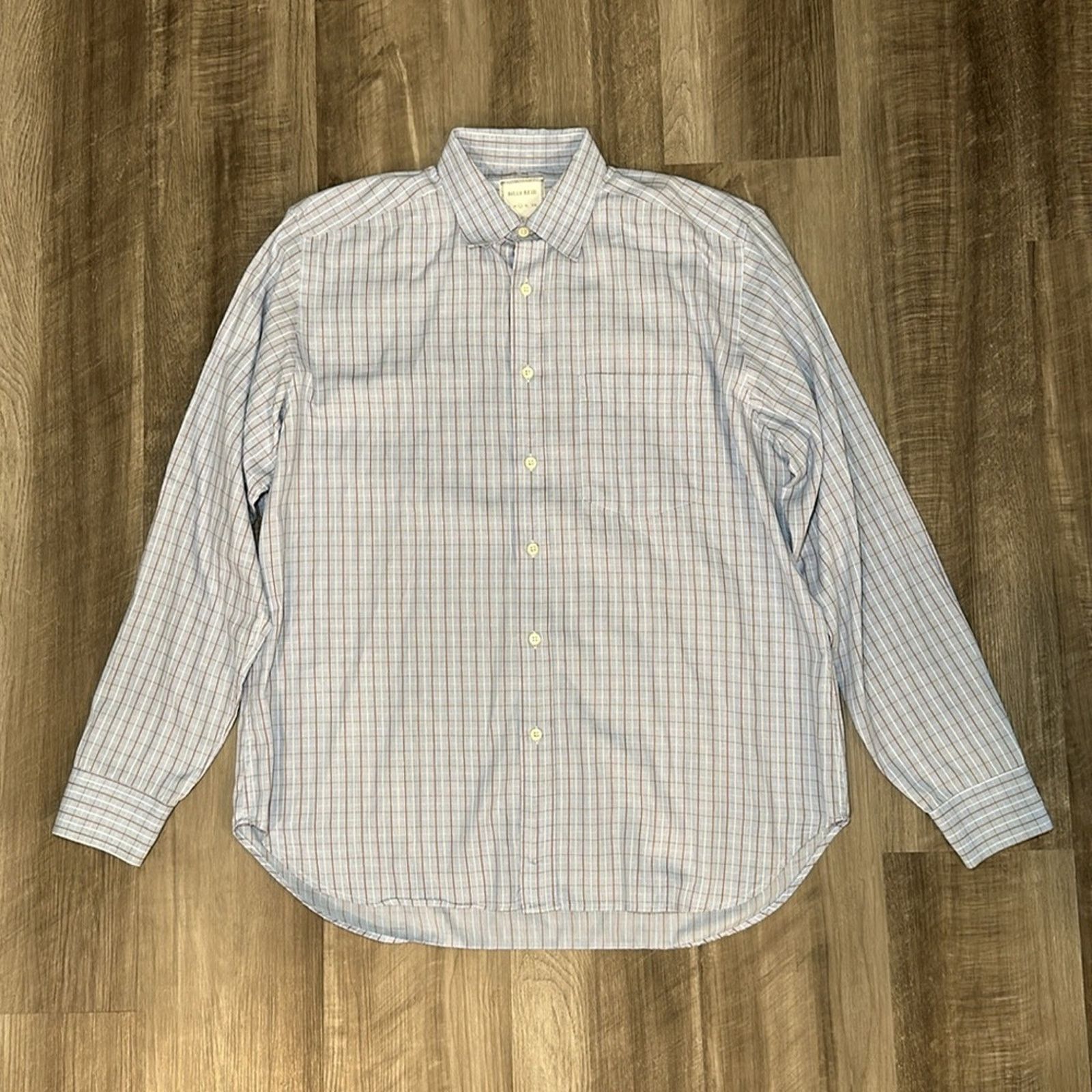 Billy Reid Billy Reid Full Cut Long Sleeve Button Down - Large Size US L / EU 52-54 / 3 - 2 Thumbnail
