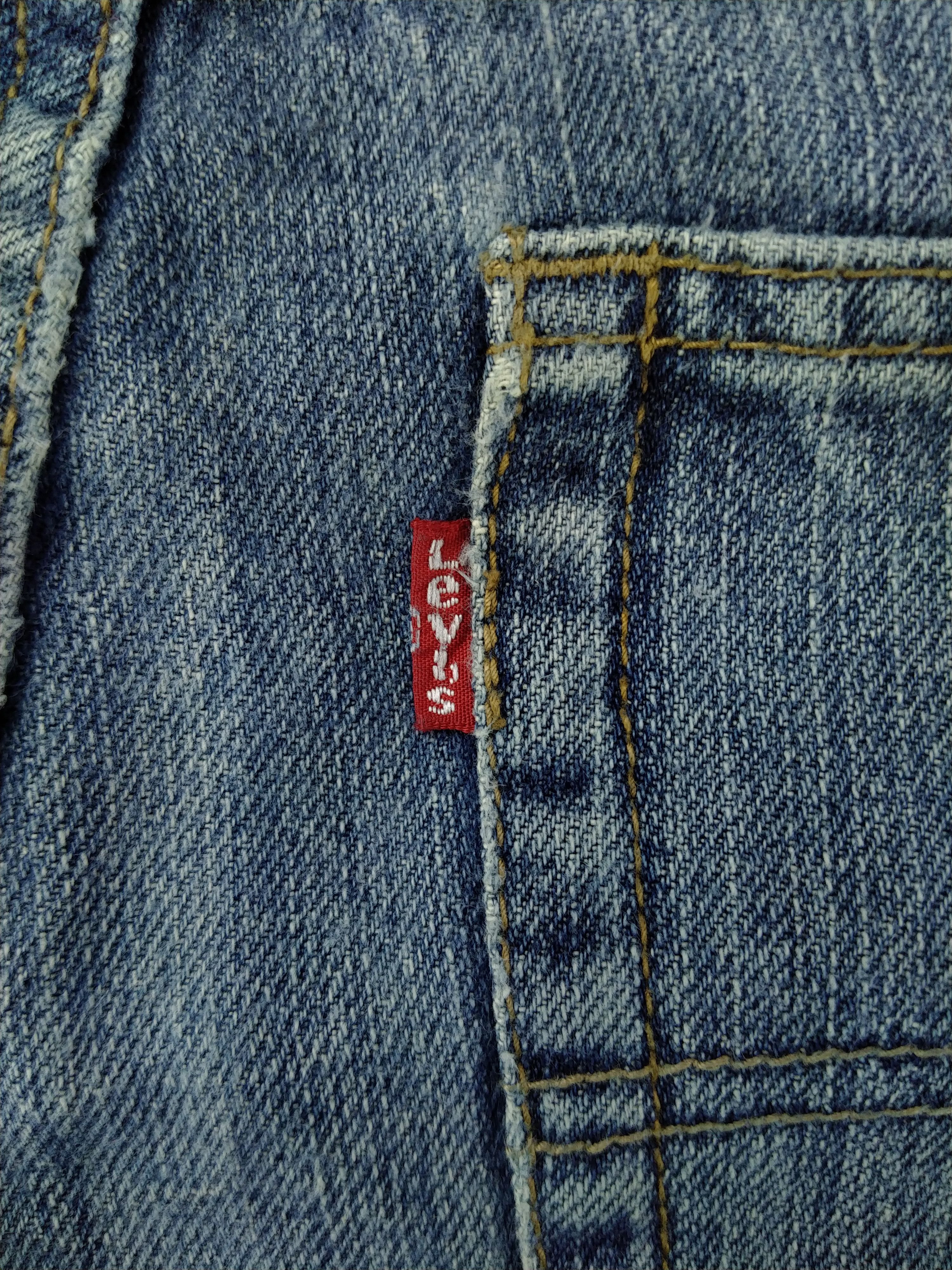 Levi's Vintage Levi's 505 Straight Distressed Denim 37x28 -JN158 Size US 37 - 15 Thumbnail
