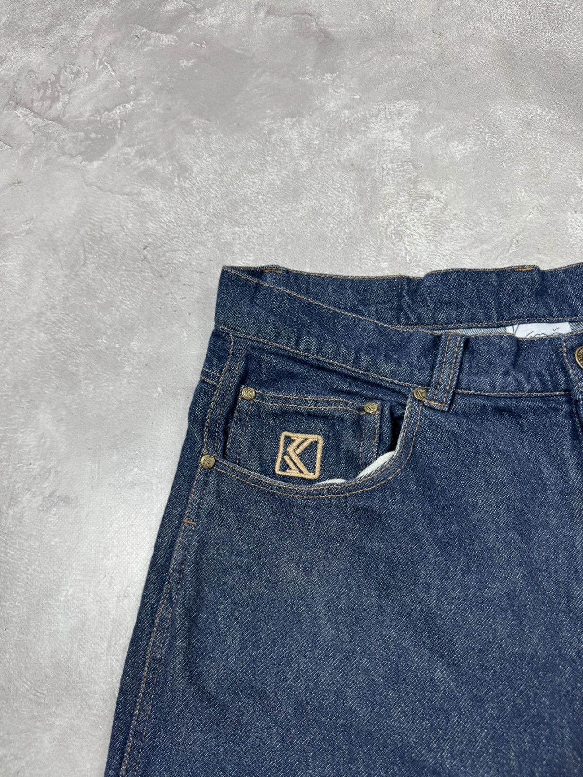 Karl Kani Karl Kani Baggy Y2k Carpenter Denim Pants Size US 32 / EU 48 - 3 Thumbnail