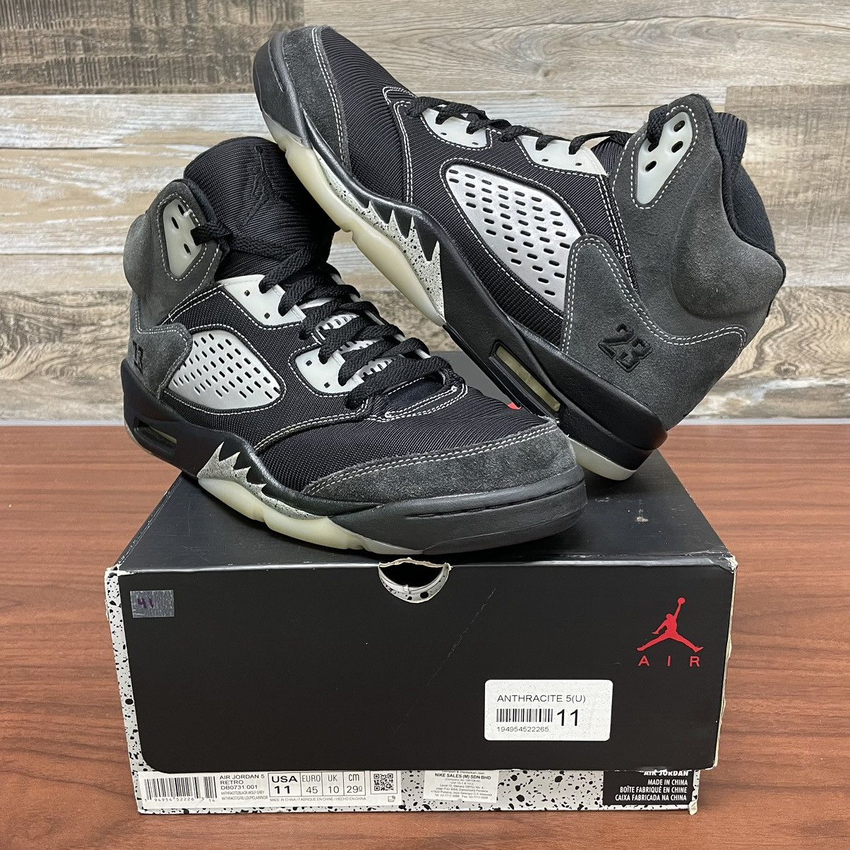 Air Jordan 5 Anthracite 11