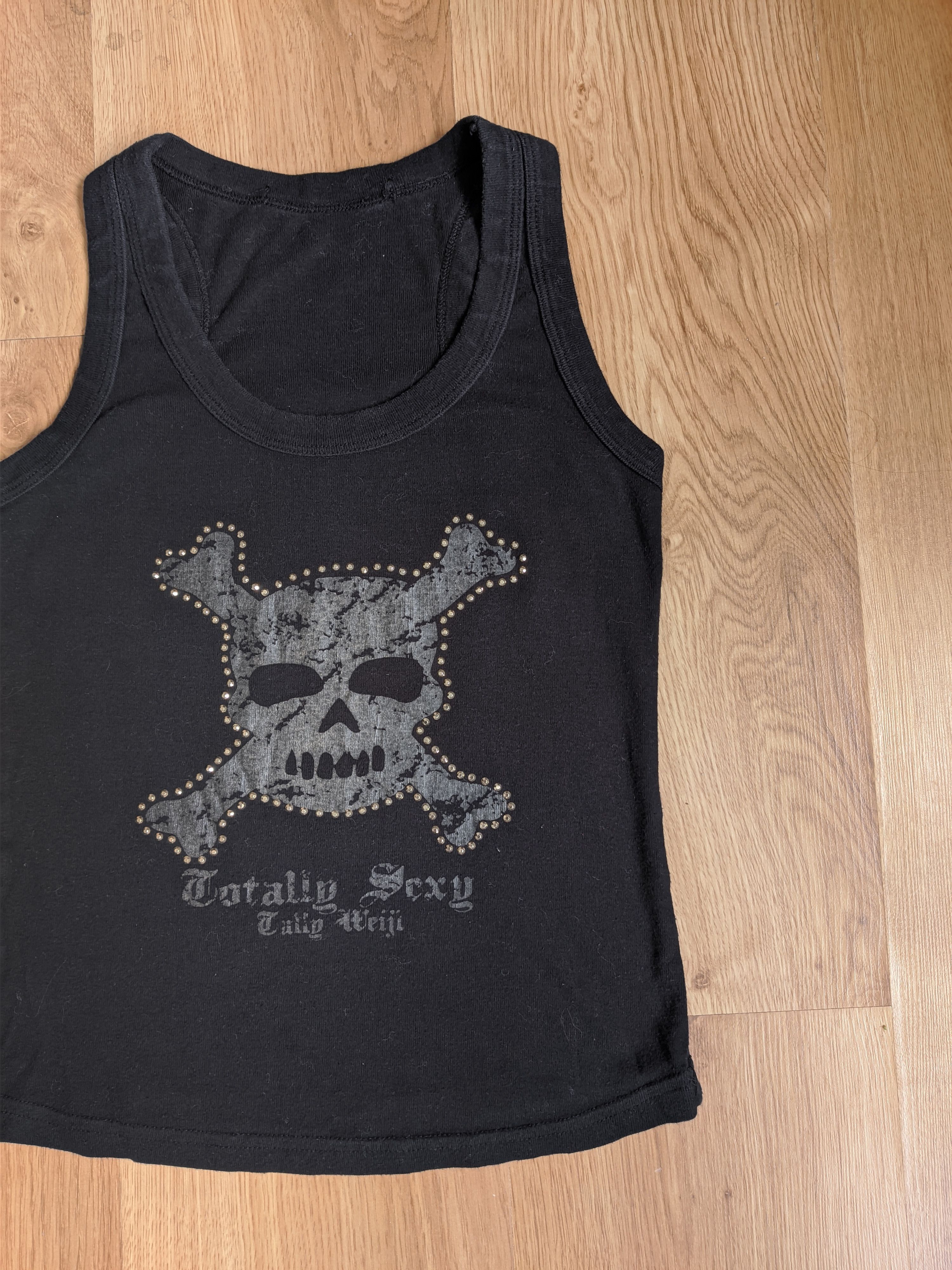 Vintage Vintage tank top skull y2k gothic Size M / US 6-8 / IT 42-44 - 4 Thumbnail