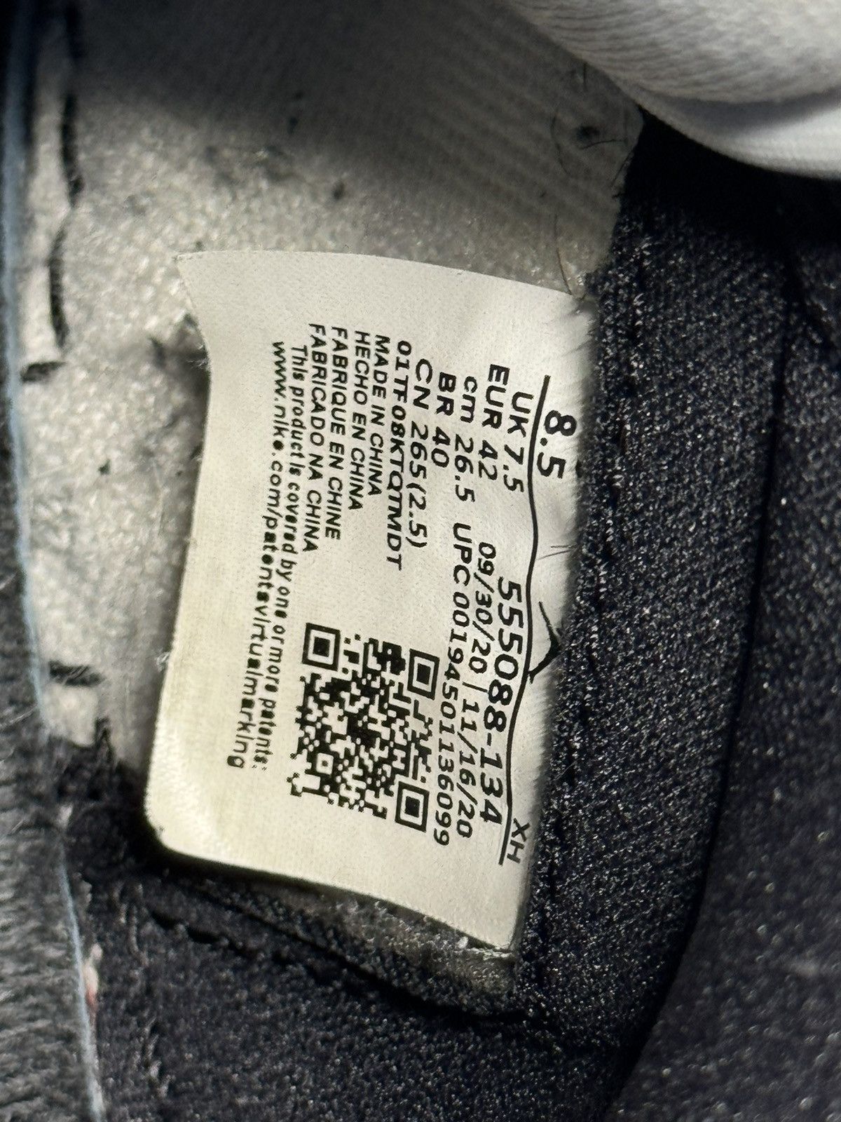 Jordan Brand × Nike Jordan 1 High - University Blue - 8.5 — Good Condition Size US 8.5 / EU 41-42 - 23 Thumbnail