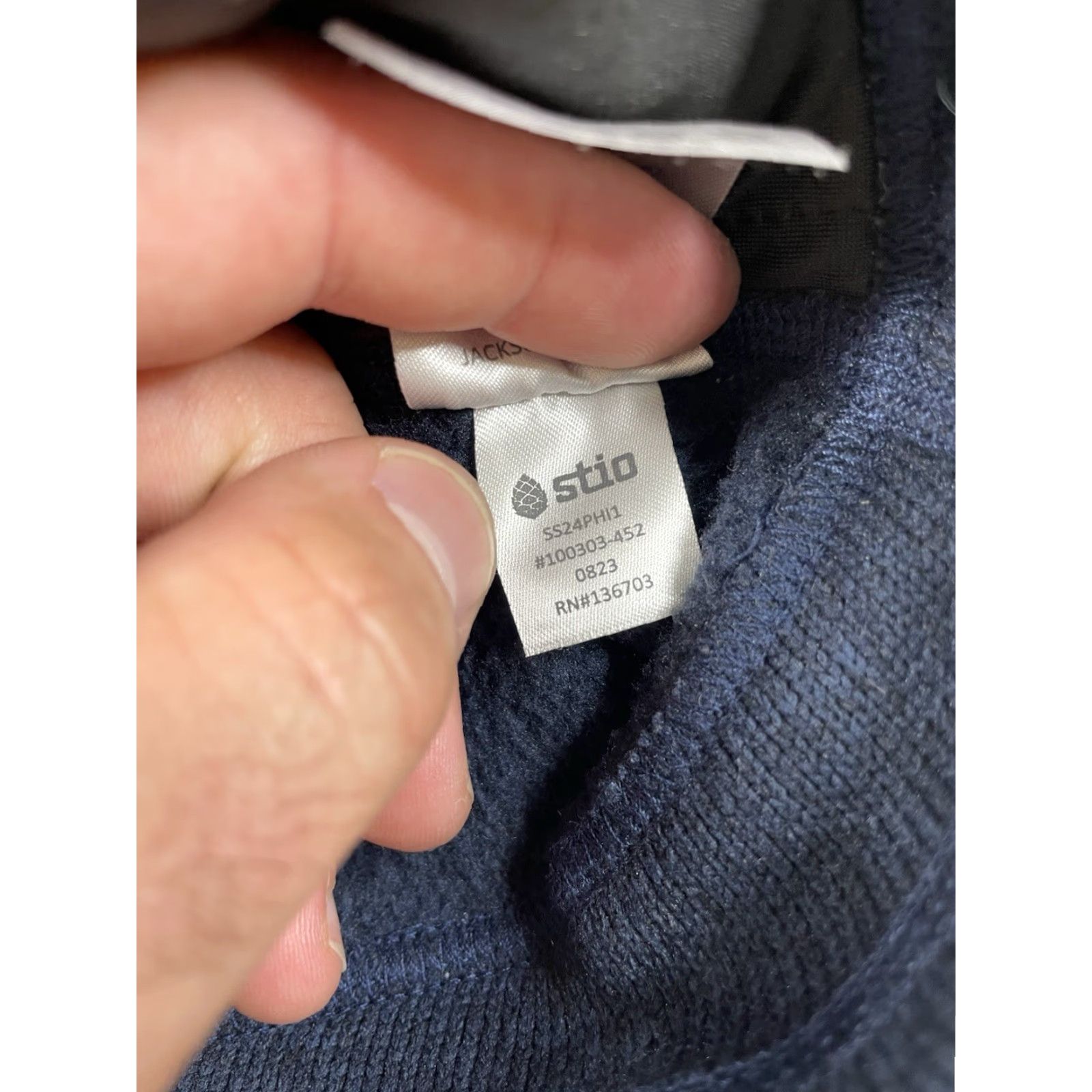 Vintage Stio Women XL Sweetwater Fleece Full Zip Hoodie Sweatshirt Blue Size XL / US 12-14 / IT 48-50 - 6 Thumbnail