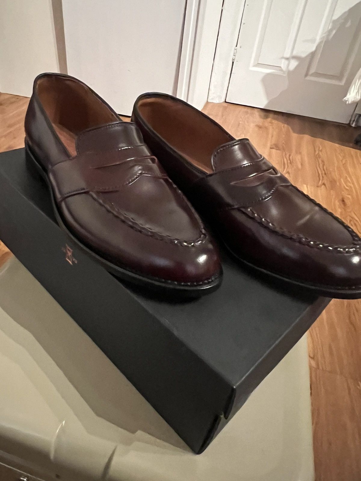 Allen Edmonds Randolph Shell Cordovan Penny Loafer