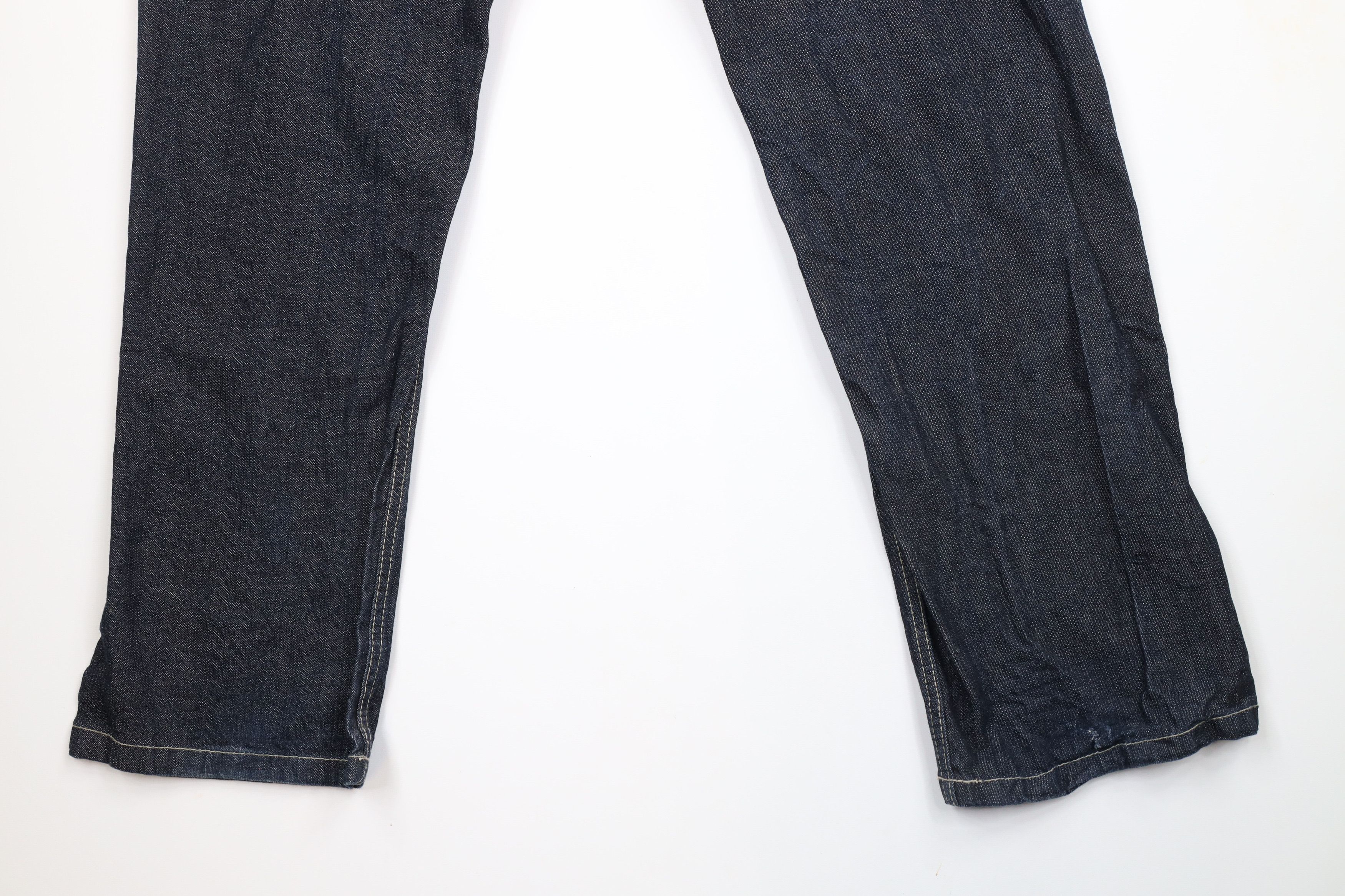 Enyce × Vintage Vintage Enyce Distressed Baggy Fit Wide Leg Denim Jeans Blue Size US 38 / EU 54 - 13 Thumbnail