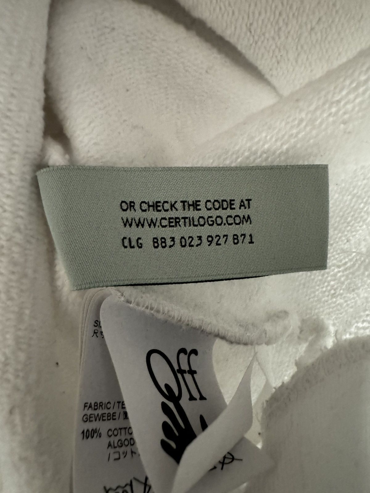 Off white x Porto cervo hoodie