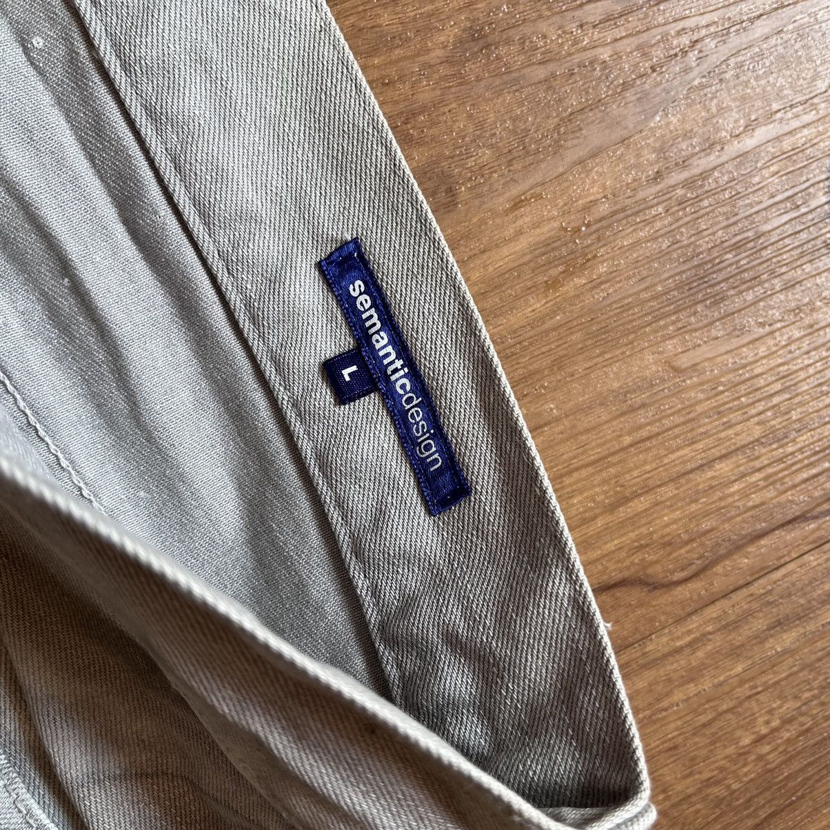 If Six Was Nine × Japanese Brand × semanticdesign Semantic Design Washed Gray Denim Pants Size US 33 - 5 Thumbnail