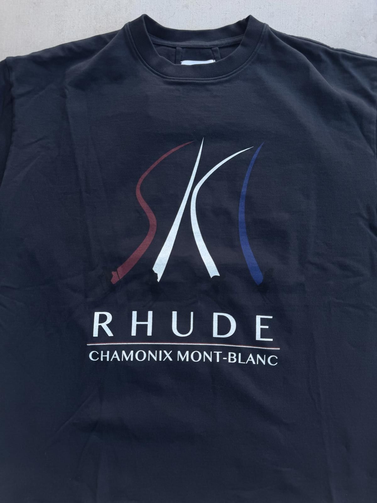 Rhude Rhude Chamonix Mont Blanc Graphic T-Shirt XS New With Tags Size US XS / EU 42 / 0 - 2 Thumbnail