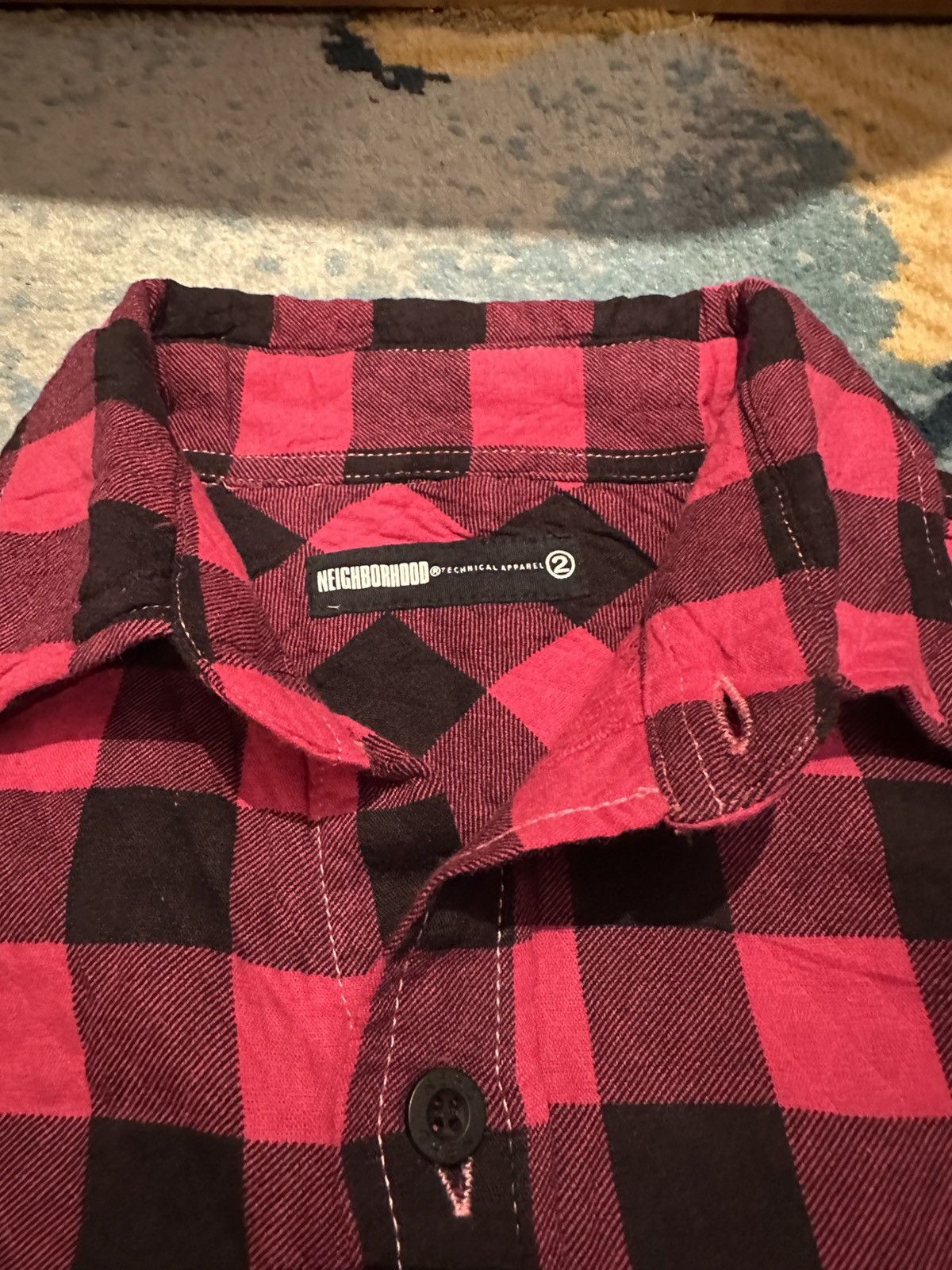Neighborhood Vintage Neighborhood japan plaid flannel shirt Size US M / EU 48-50 / 2 - 5 Thumbnail