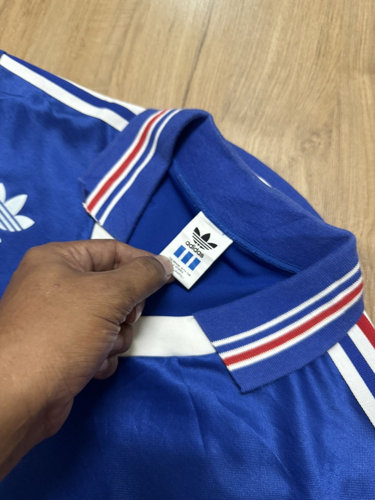 Adidas × Vintage VINTAGE ADIDAS JERSEY Size US L / EU 52-54 / 3 - 3 Thumbnail