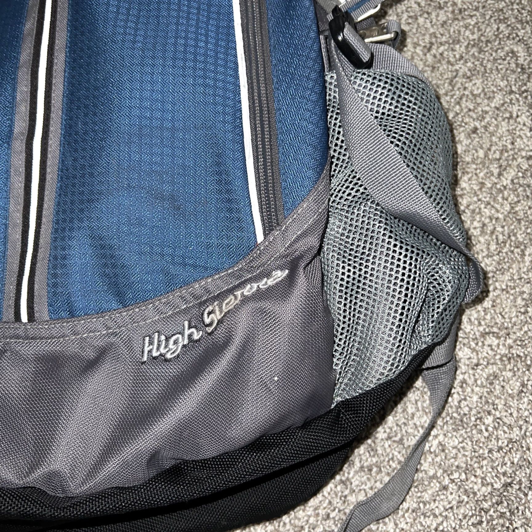 High Sierra High Sierra Backpack Men's Large Blue 5 Pocket Cup Holders Backpack Size ONE SIZE - 2 Thumbnail