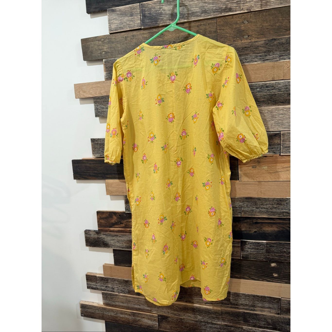 Guru Gudrun Sjoden floral lightweight cotton dress tunic pockets Size M / US 6-8 / IT 42-44 - 2 Thumbnail