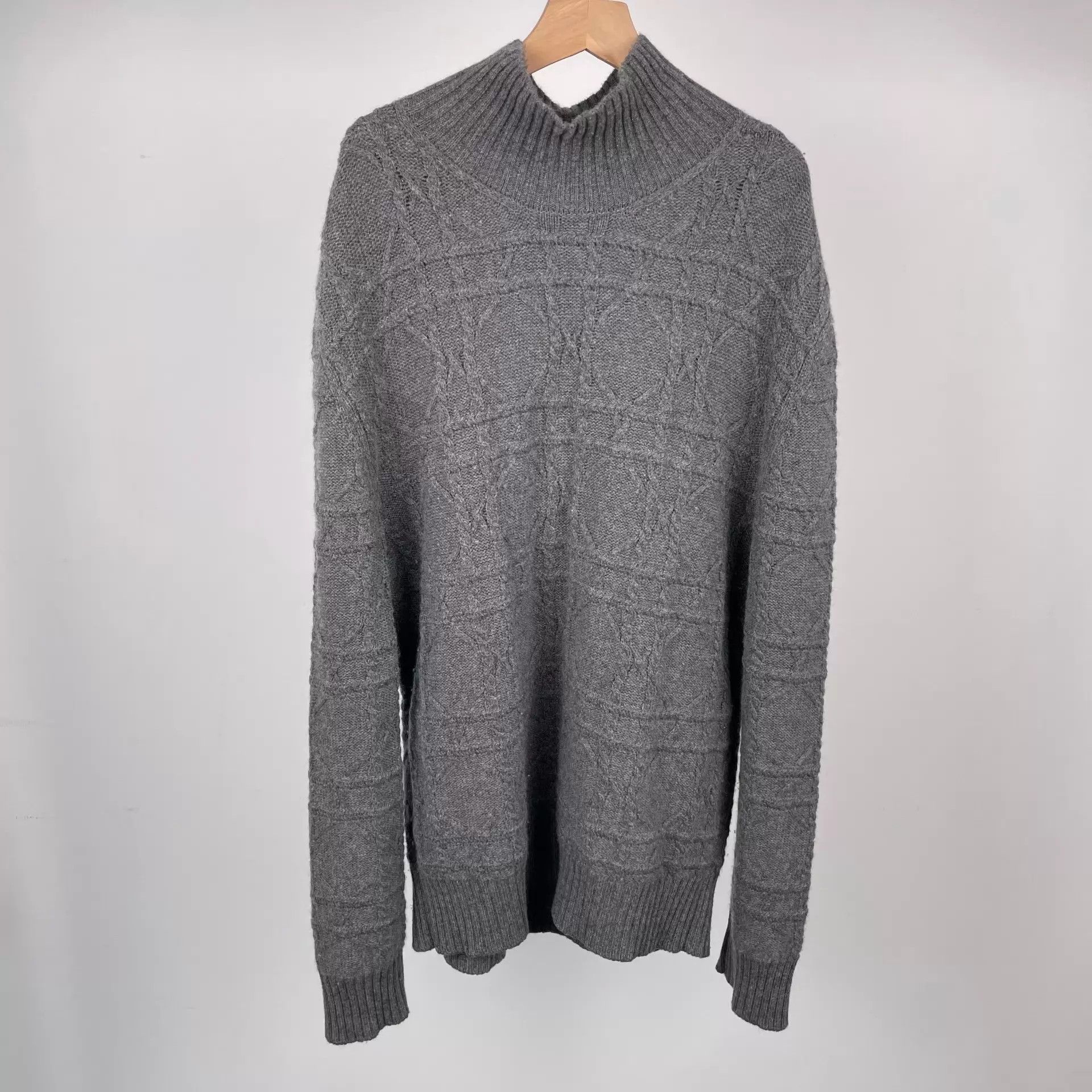 Dior Dior Gray Cashmere Sweater M Size US M / EU 48-50 / 2 - 1 Thumbnail
