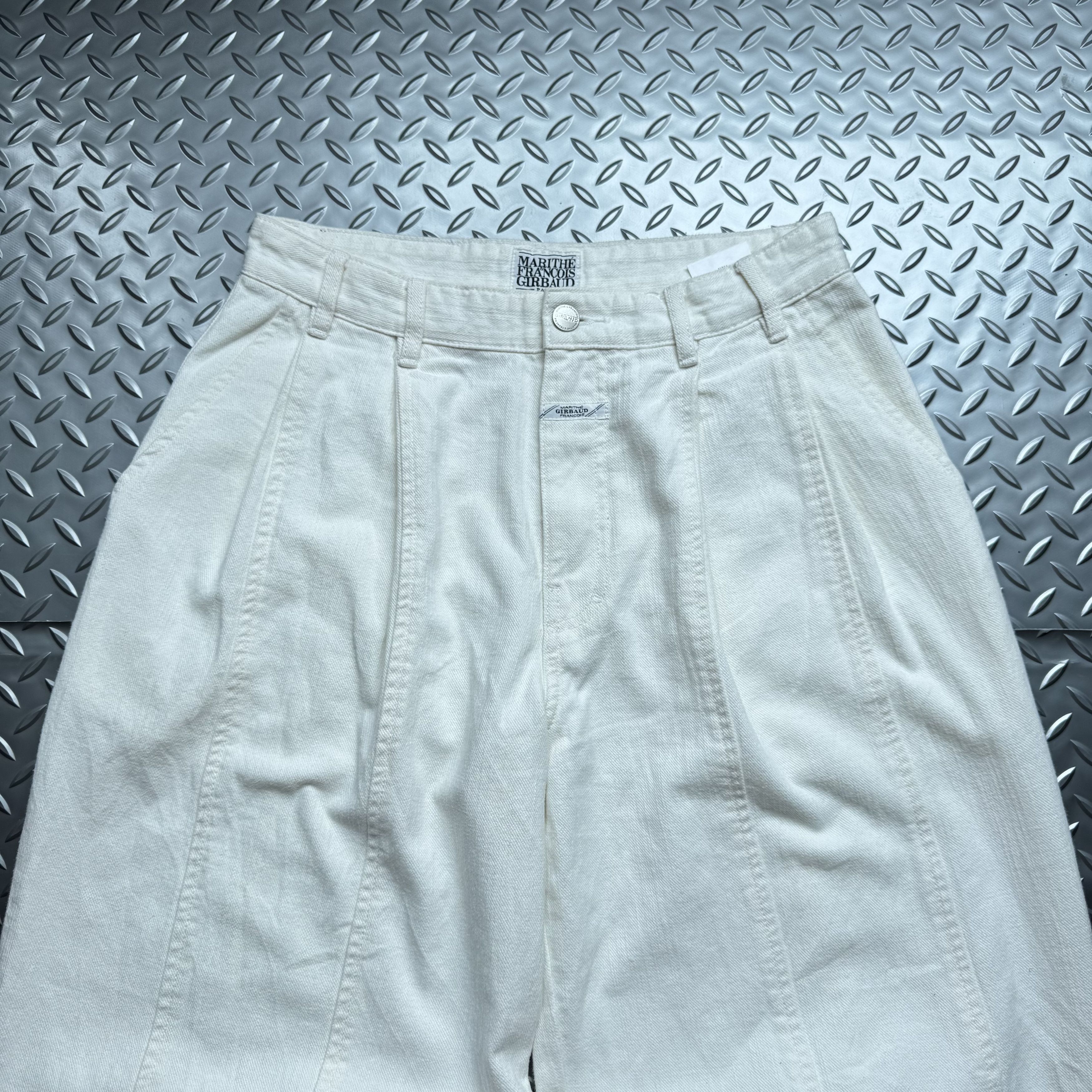 Marithe + Francois Girbaud Marithé + François Girbaud Panel Wide Leg Jeans Size US 26 / EU 42 - 2 Thumbnail