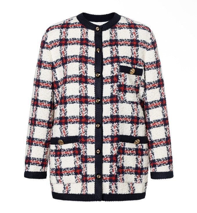 Gucci Gucci GG Button Web Wool Blend Tweed Jacket 660820 Size M / US 6-8 / IT 42-44 - 2 Thumbnail