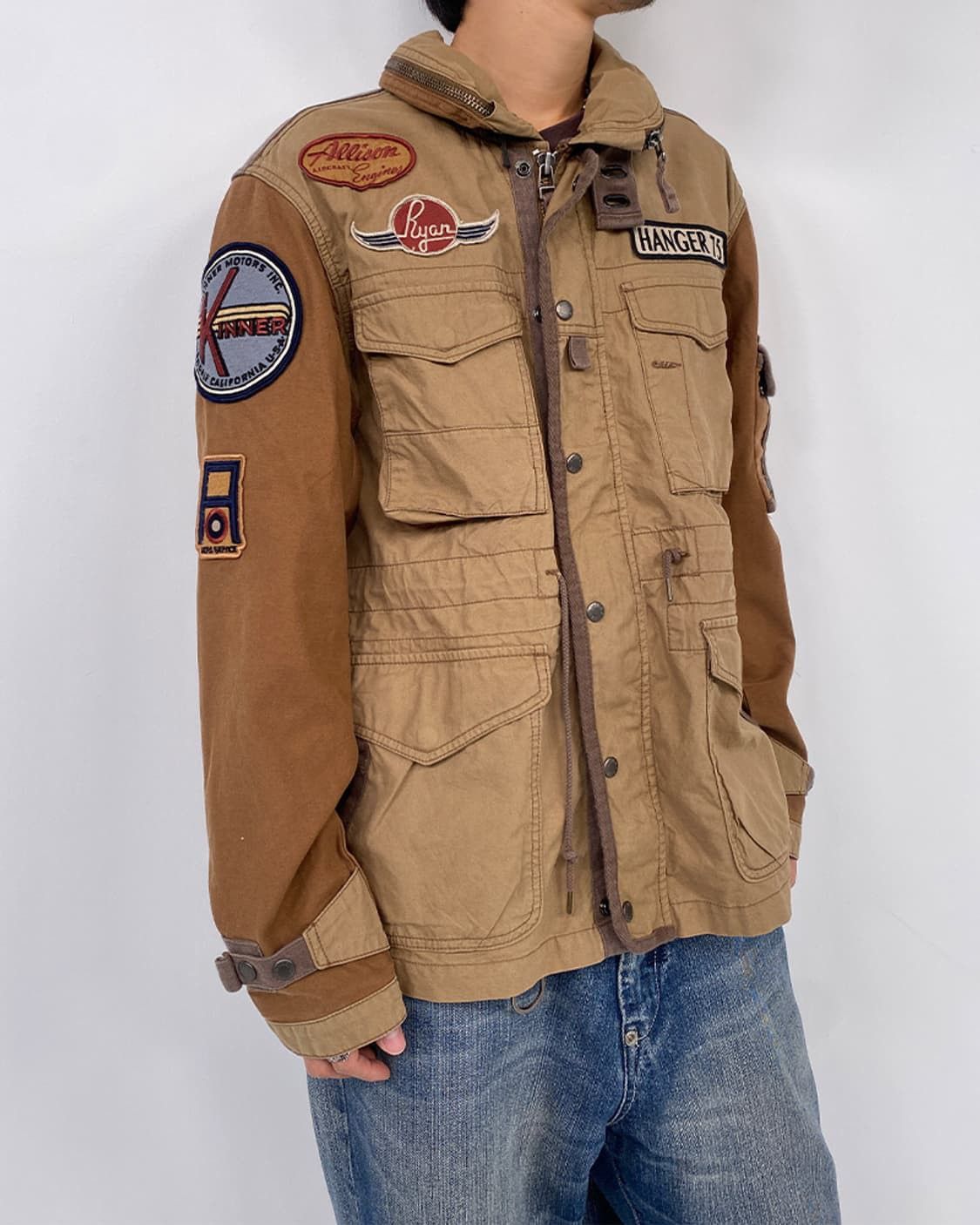 Avirex × Vintage Vintage Avirex M65 patch military jacket Size US L / EU 52-54 / 3 - 2 Thumbnail