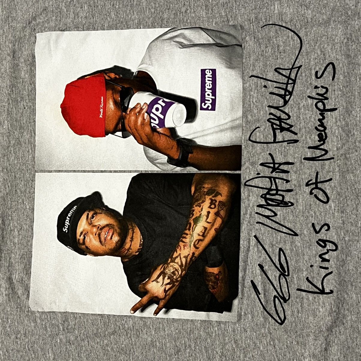 Supreme Supreme Three Six Mafia Photo Tee Juicy J Photo tee Size US XL / EU 56 / 4 - 8 Thumbnail