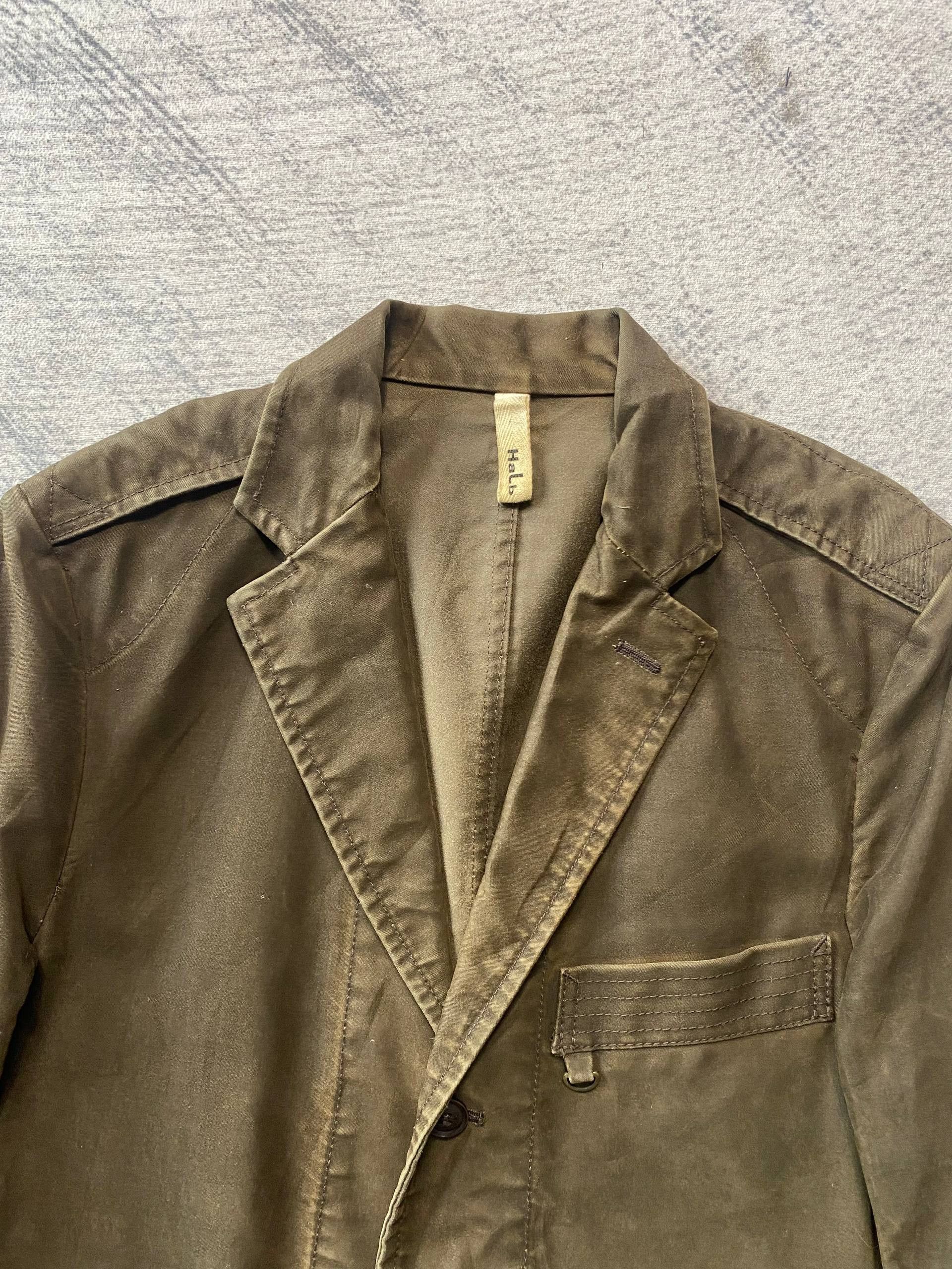 Le Grande Bleu (L.G.B.) Archive HaLb Japan Cotton Twill Military Workwear Jacket Size US S / EU 44-46 / 1 - 3 Thumbnail