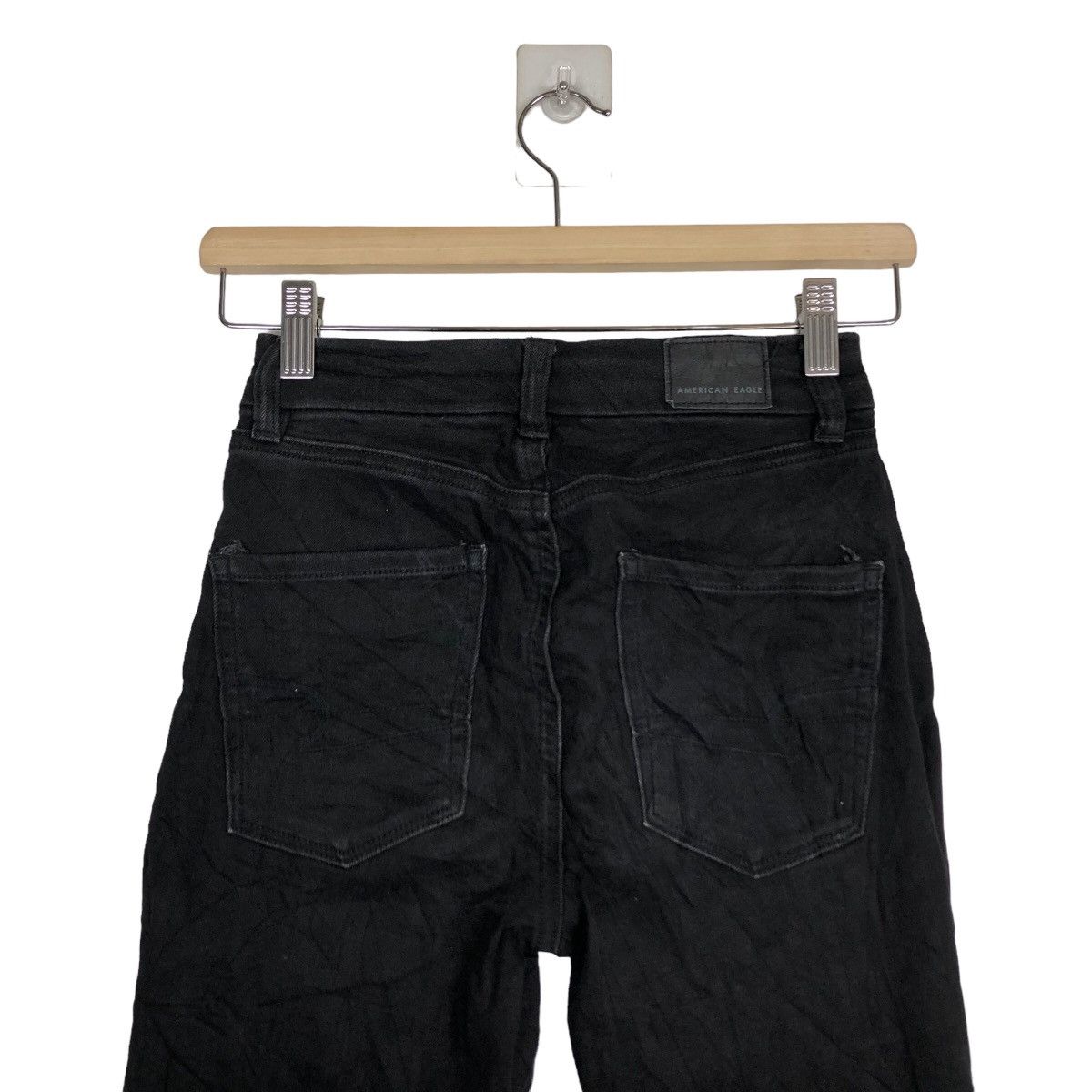 Japanese Brand 🔥RAFF SIMONS INSPIRE STYLE DESIGN DISTRESSED DENIM AMERICAN Size US 26 / EU 42 - 9 Thumbnail