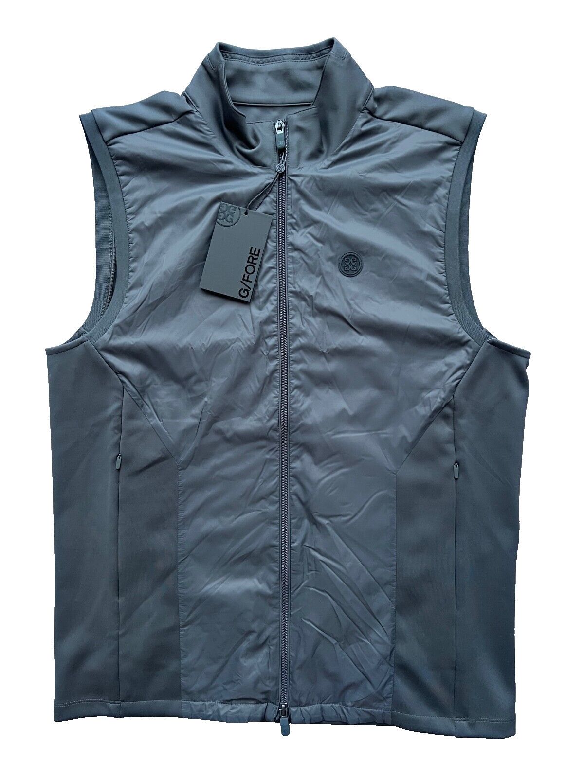 G/FORE G/Fore Stretch Tech Interlock Performer Gilet Charcoal ( M ) Size US M / EU 48-50 / 2 - 1 Thumbnail