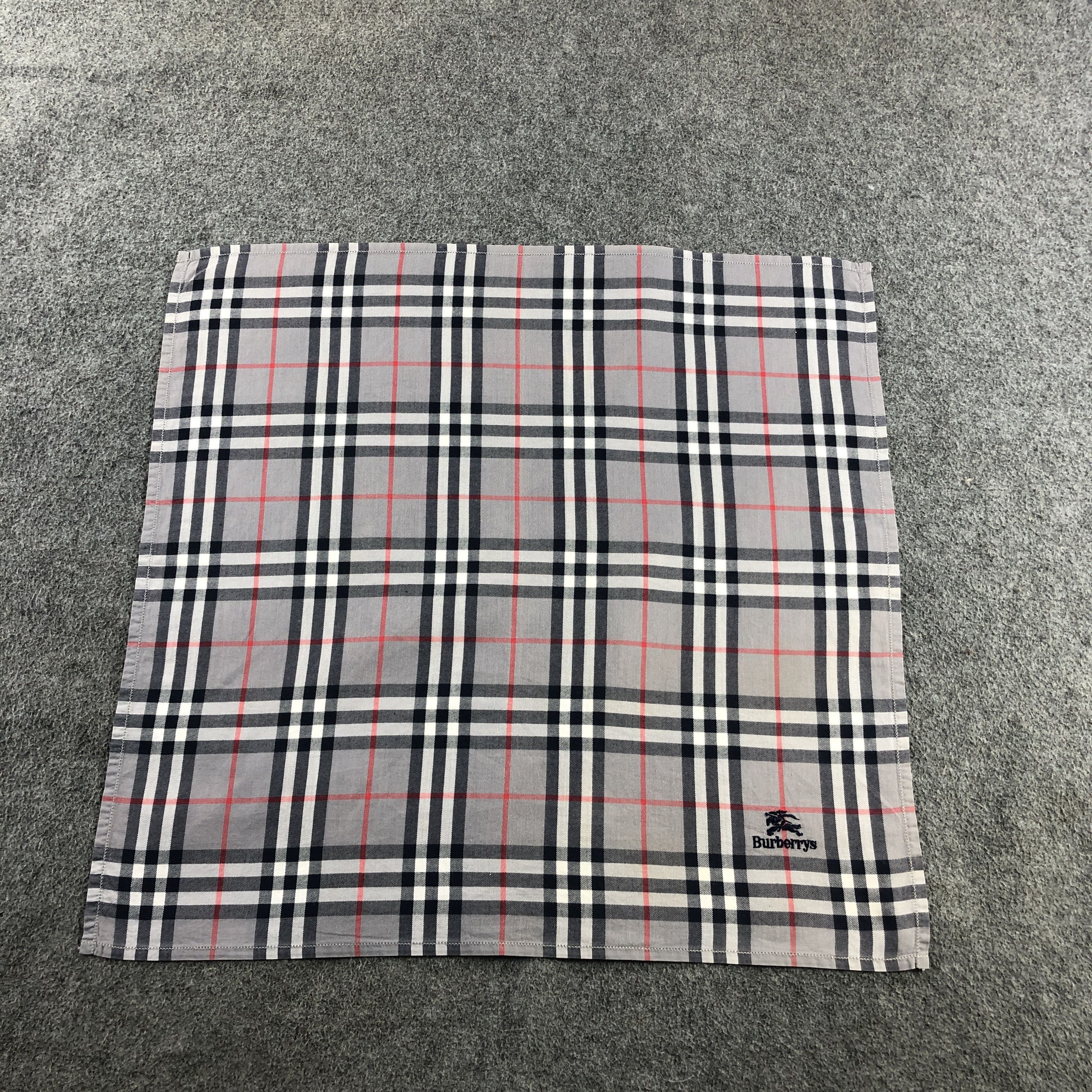 Burberry Burberry Nova Check Handkerchief Neckerchief Bandana H2728 Size ONE SIZE - 2 Thumbnail