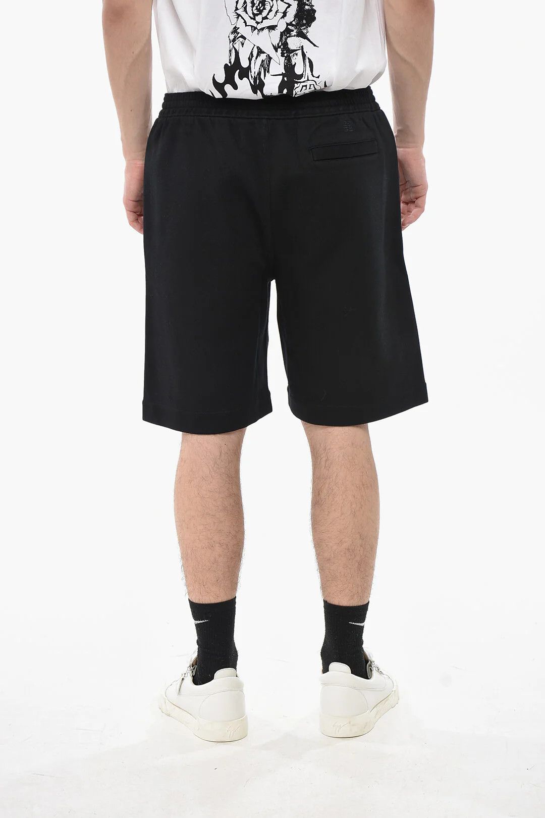 Givenchy og1mm0326 Cotton-Blend Short in Black Size US 28 / EU 44 - 2 Thumbnail