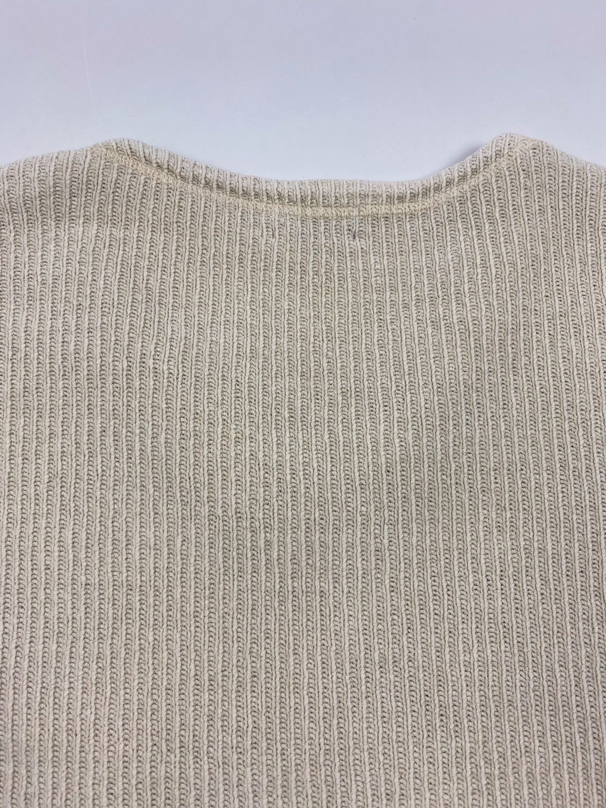 Boneville 1990’s Vintage Boneville Fisherman V-Neck Knit Sweater Size US L / EU 52-54 / 3 - 7 Thumbnail