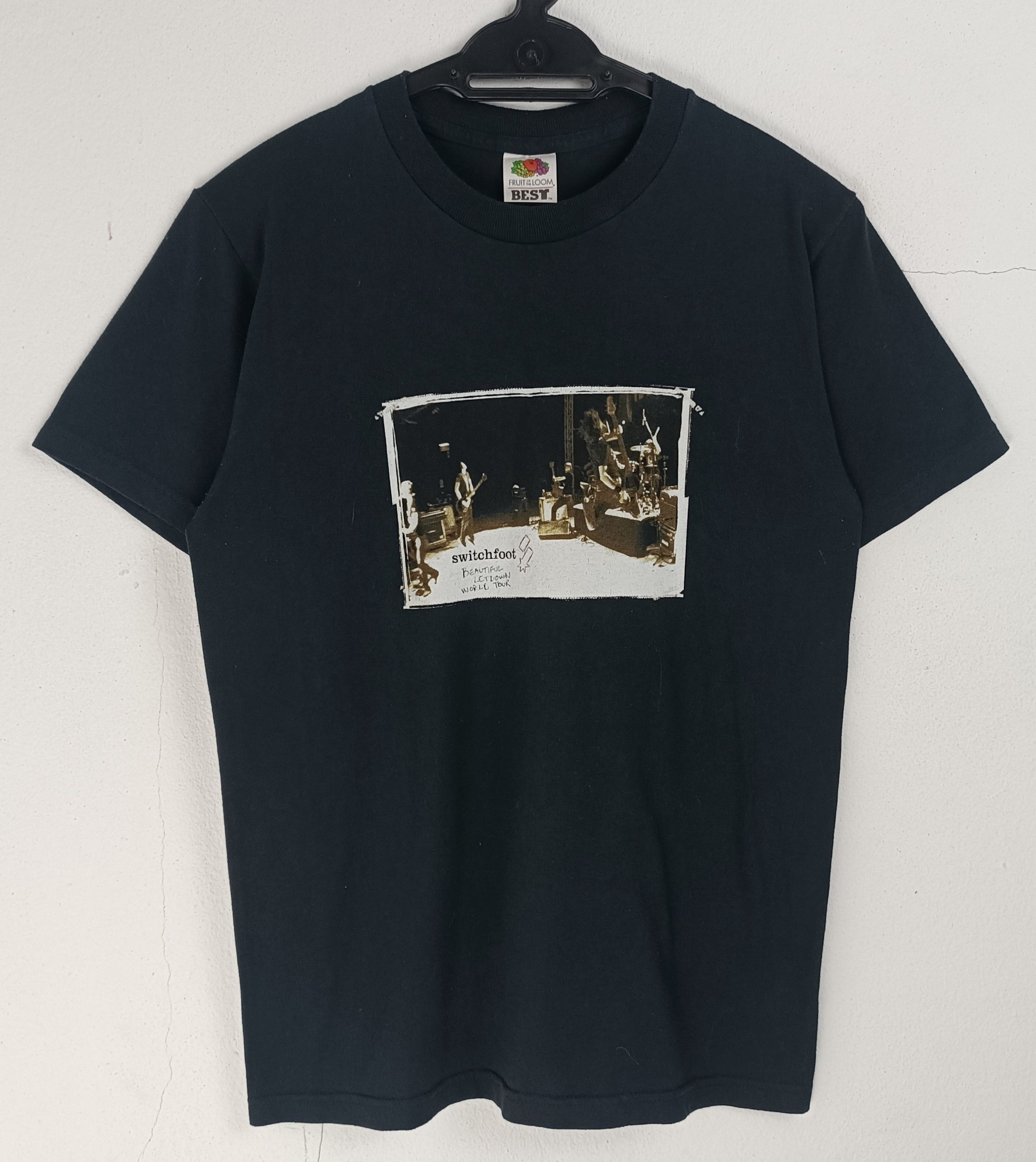 Band Tees VINTAGE 2000s SWITCHFOOT BEAUTIFUL LETDOWN WORLD TOUR Ts Y2K Size US S / EU 44-46 / 1 - 3 Thumbnail