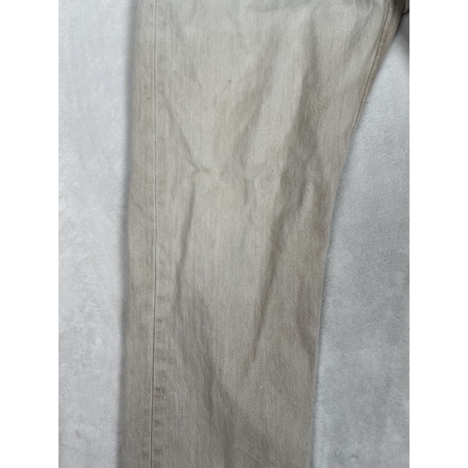 Levi's Vintage Levi’s 501 Beige Brown Denim Jeans Size 30x27 Made I Size US 30 / EU 46 - 2 Thumbnail